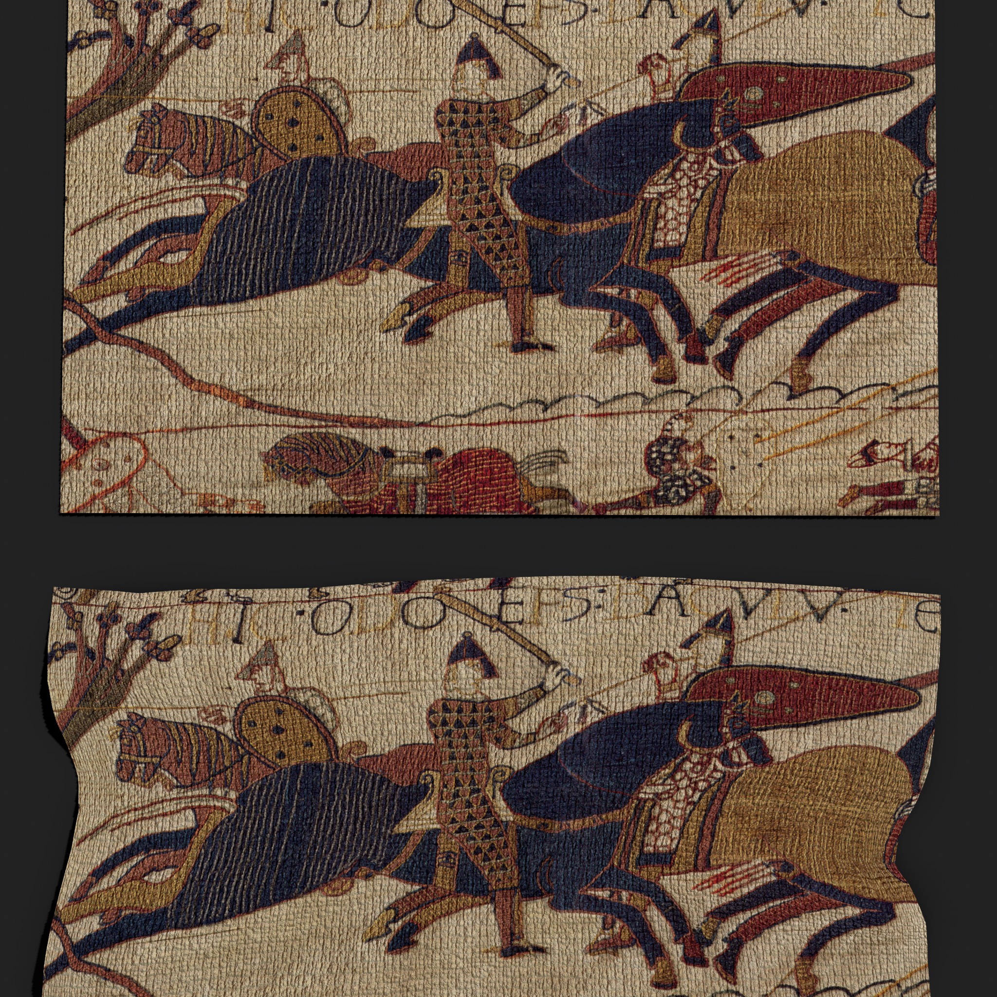 Bayeux Tapestry 3D Model by Get Dead Entertainment