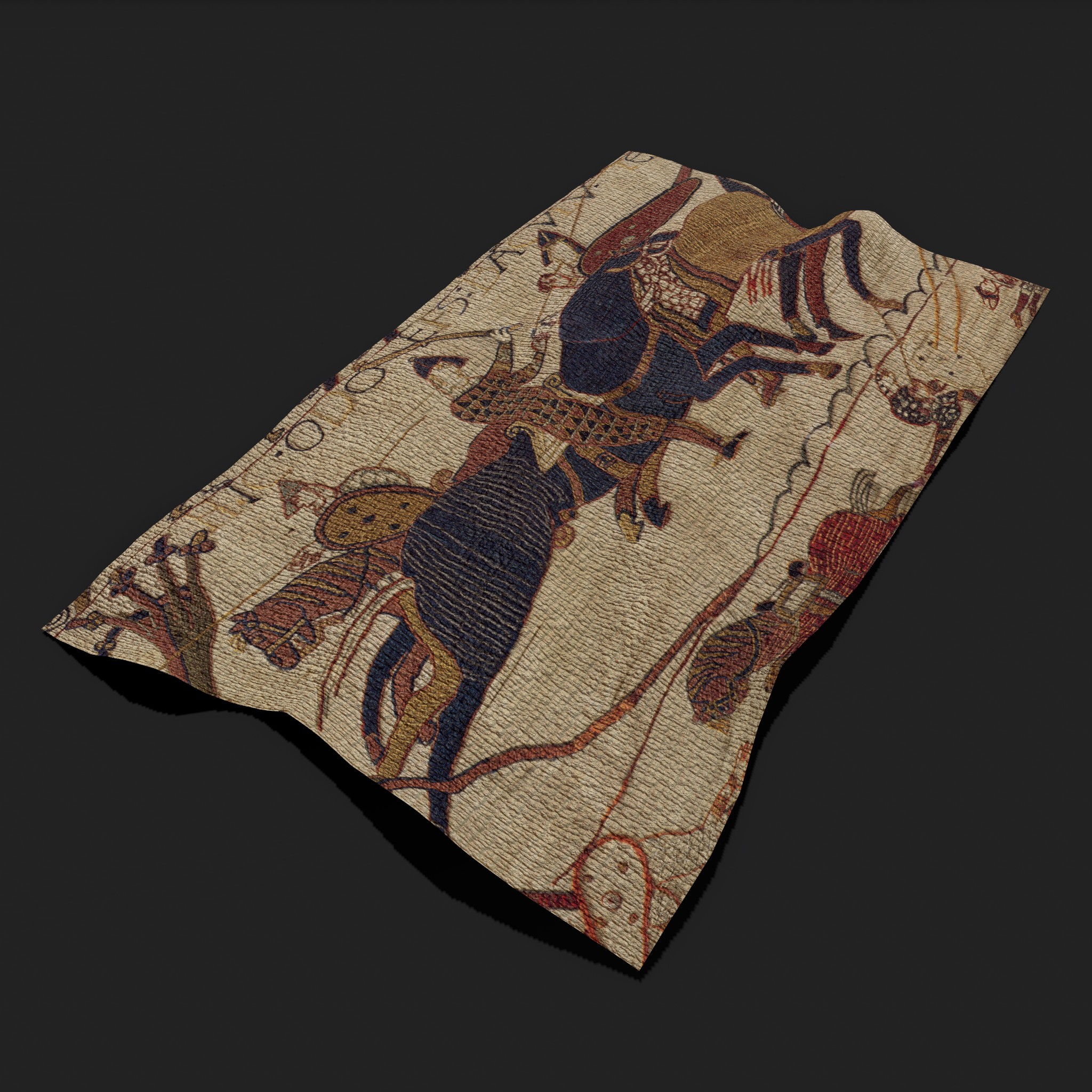 Bayeux Tapestry 3D Model by Get Dead Entertainment