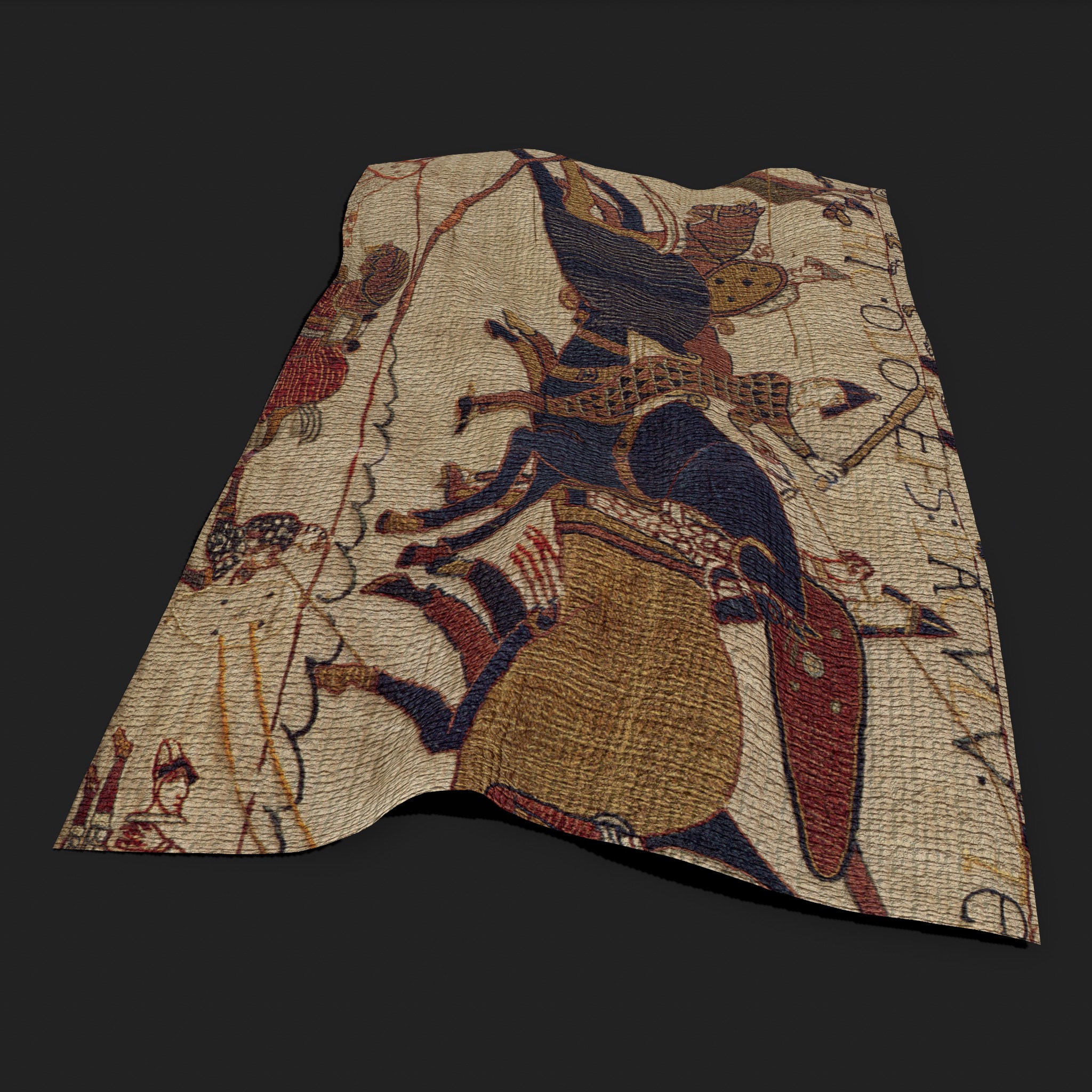 Bayeux Tapestry 3D Model by Get Dead Entertainment