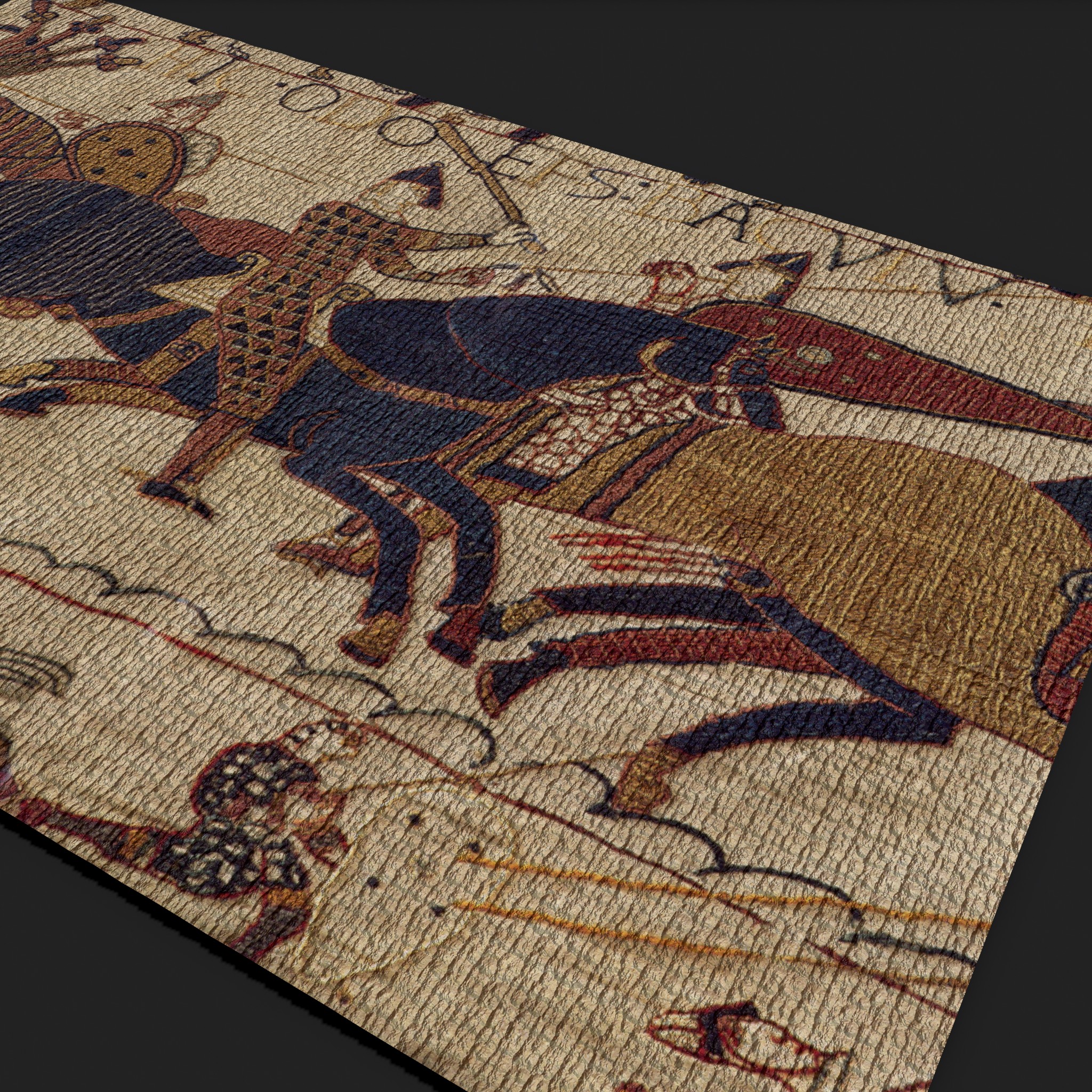 Bayeux Tapestry 3D Model by Get Dead Entertainment