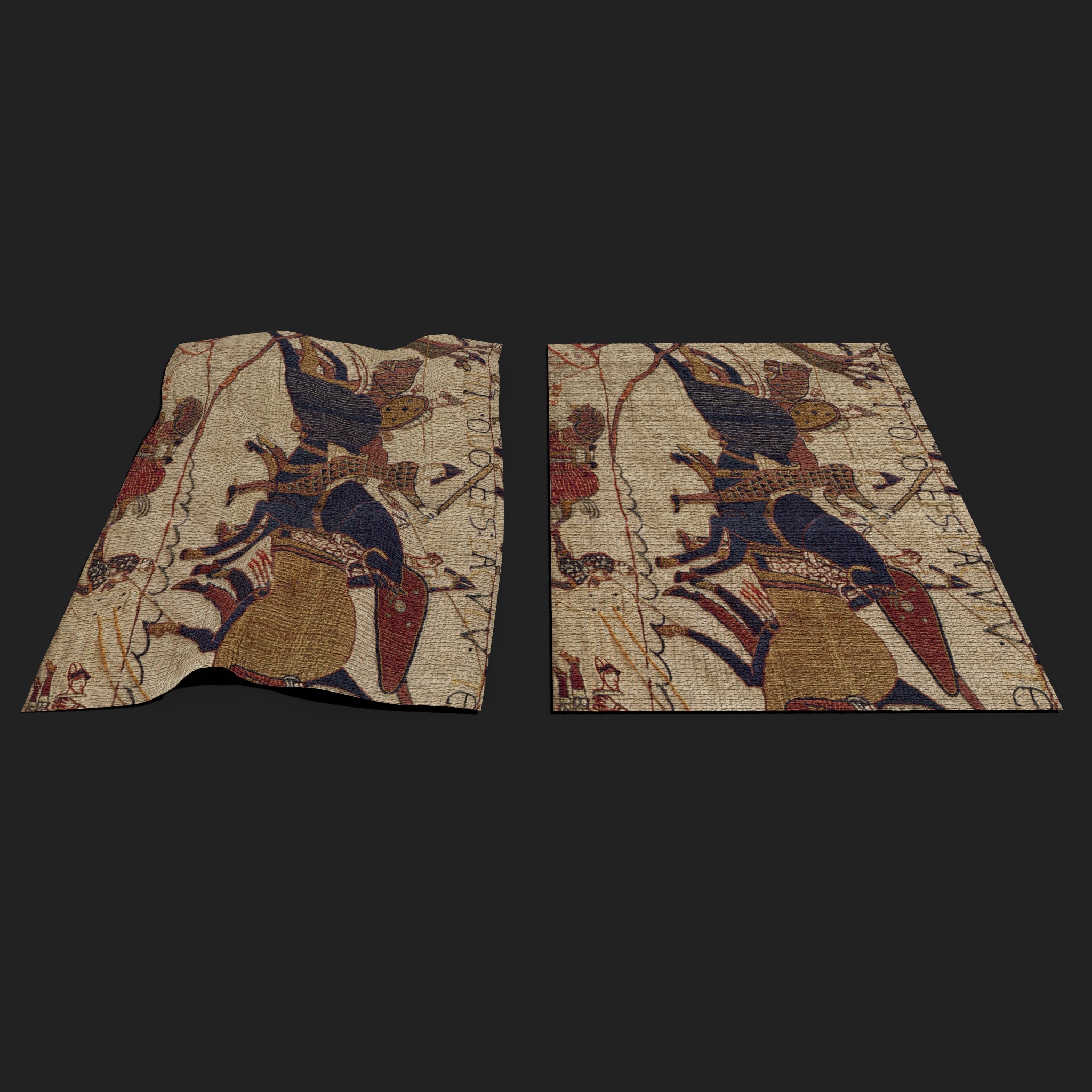 Bayeux Tapestry 3D Model by Get Dead Entertainment