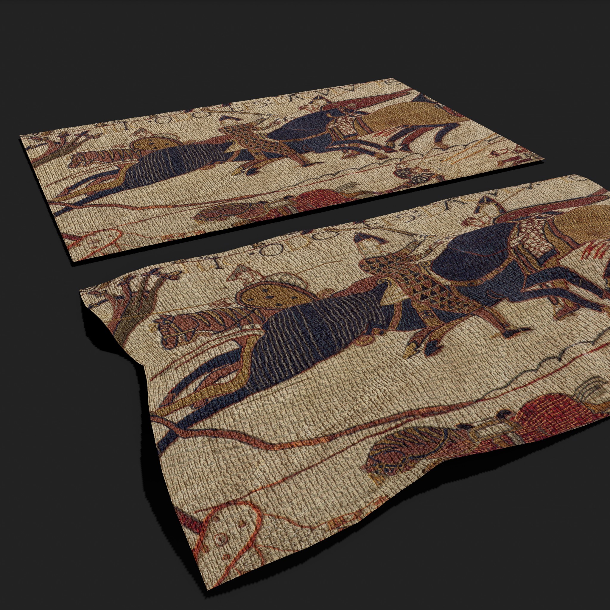 Bayeux Tapestry 3D Model by Get Dead Entertainment
