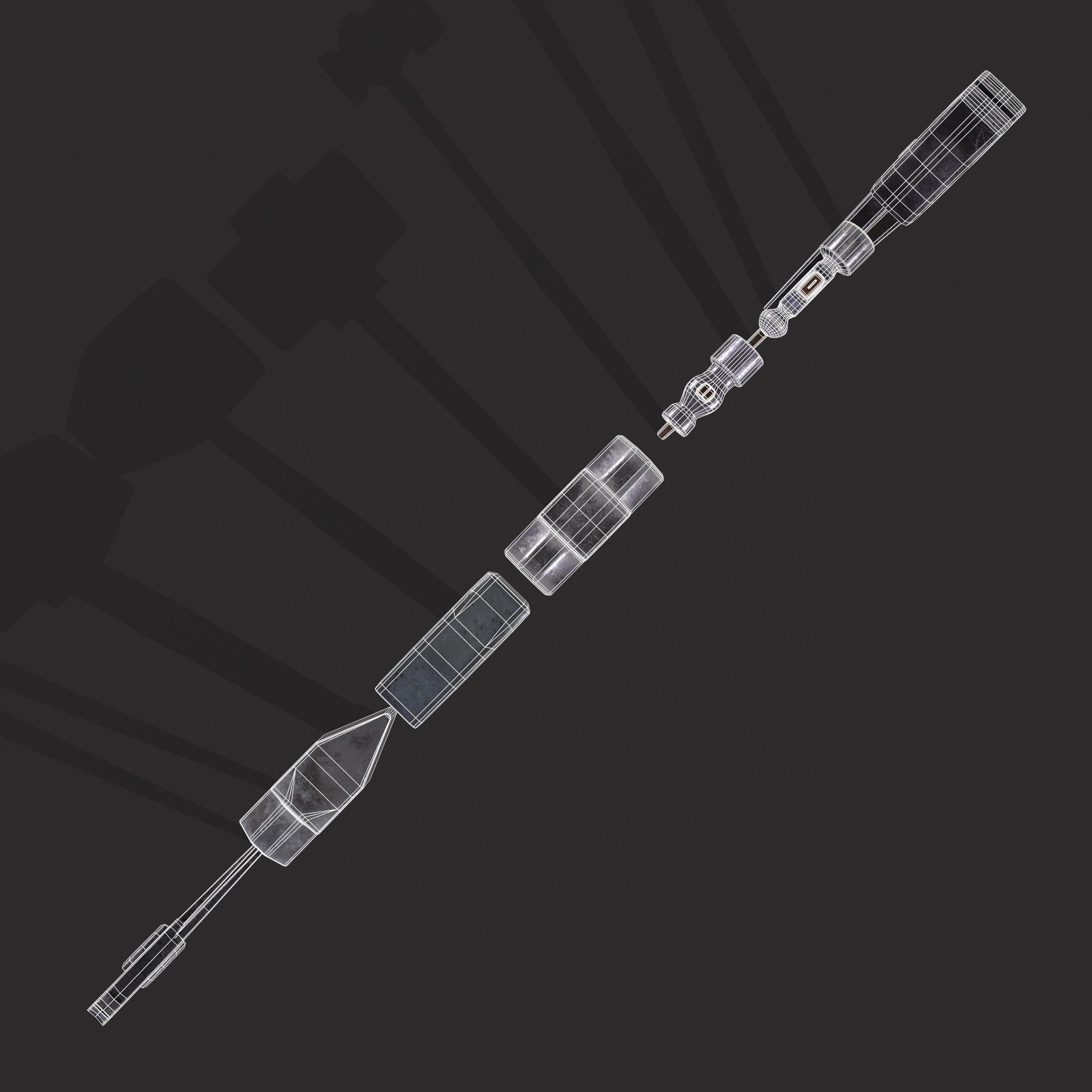 Blacksmith Tool Set - 3D Model by Get Dead Entertainment