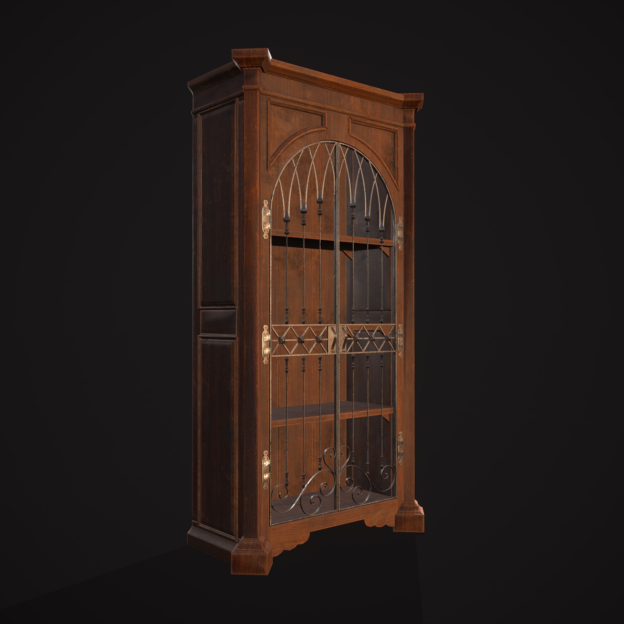 Bookshelf Fancy 3D Model by Get Dead Entertainment