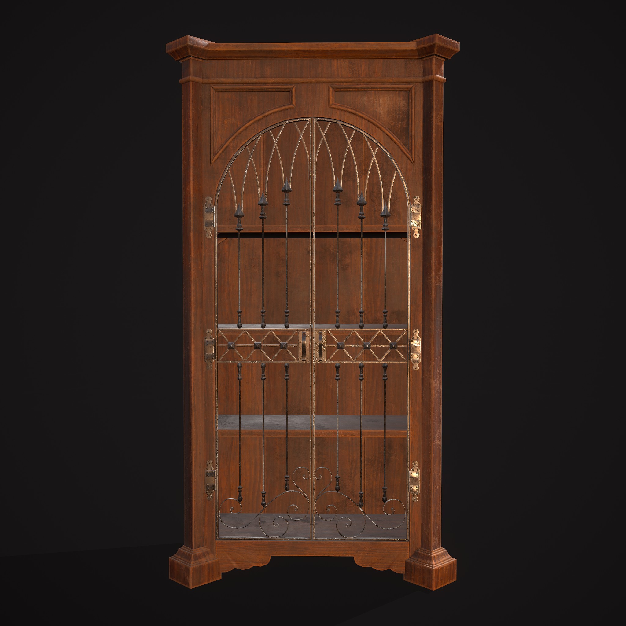 Bookshelf Fancy 3D Model by Get Dead Entertainment