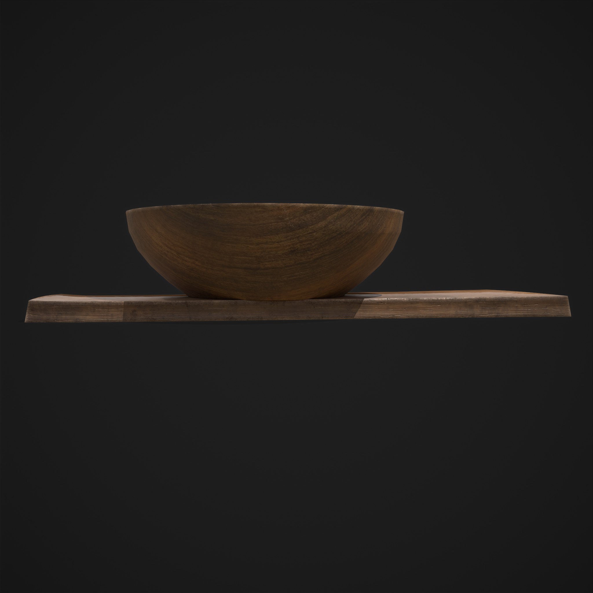 Bowl and Board 3D Model by Get Dead Entertainment