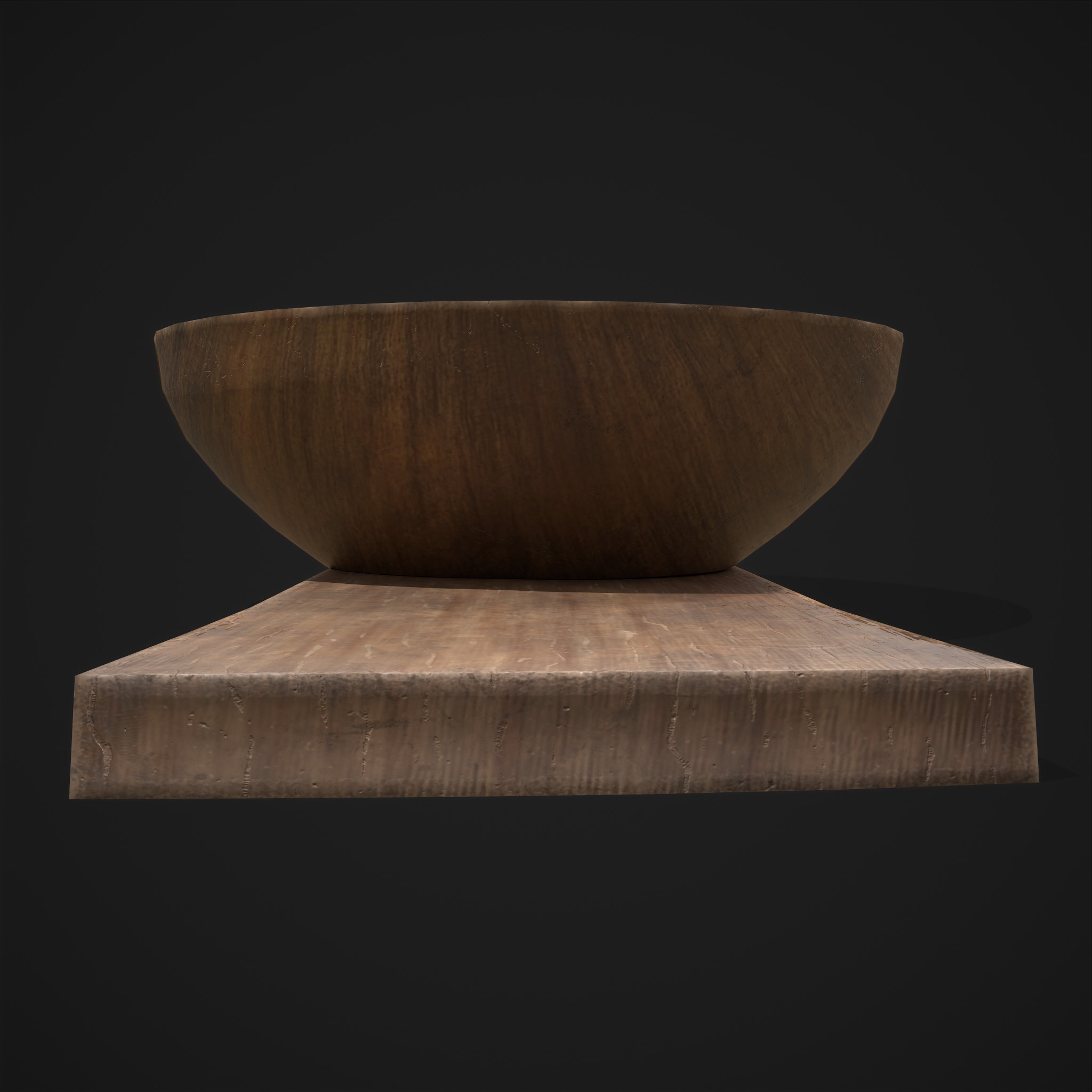 Bowl and Board 3D Model by Get Dead Entertainment