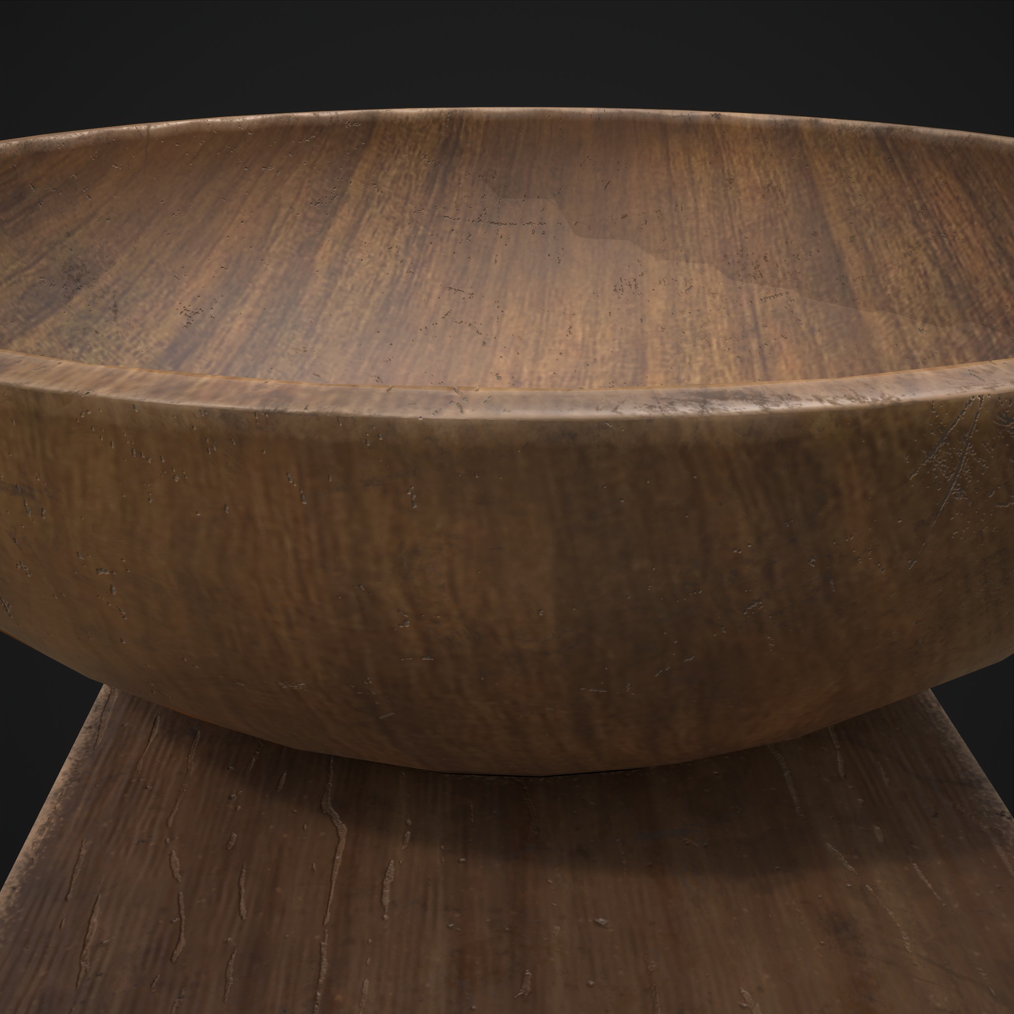 Bowl and Board 3D Model by Get Dead Entertainment