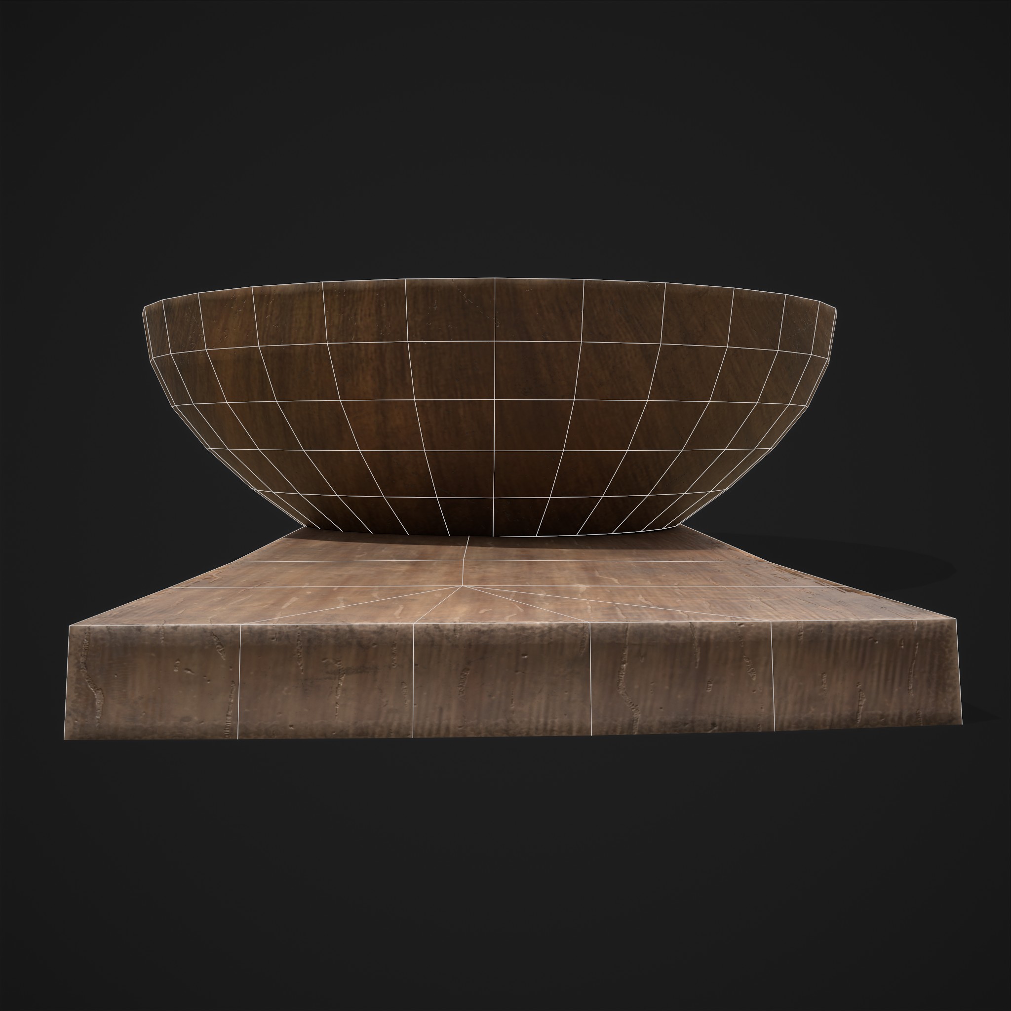 Bowl and Board 3D Model by Get Dead Entertainment