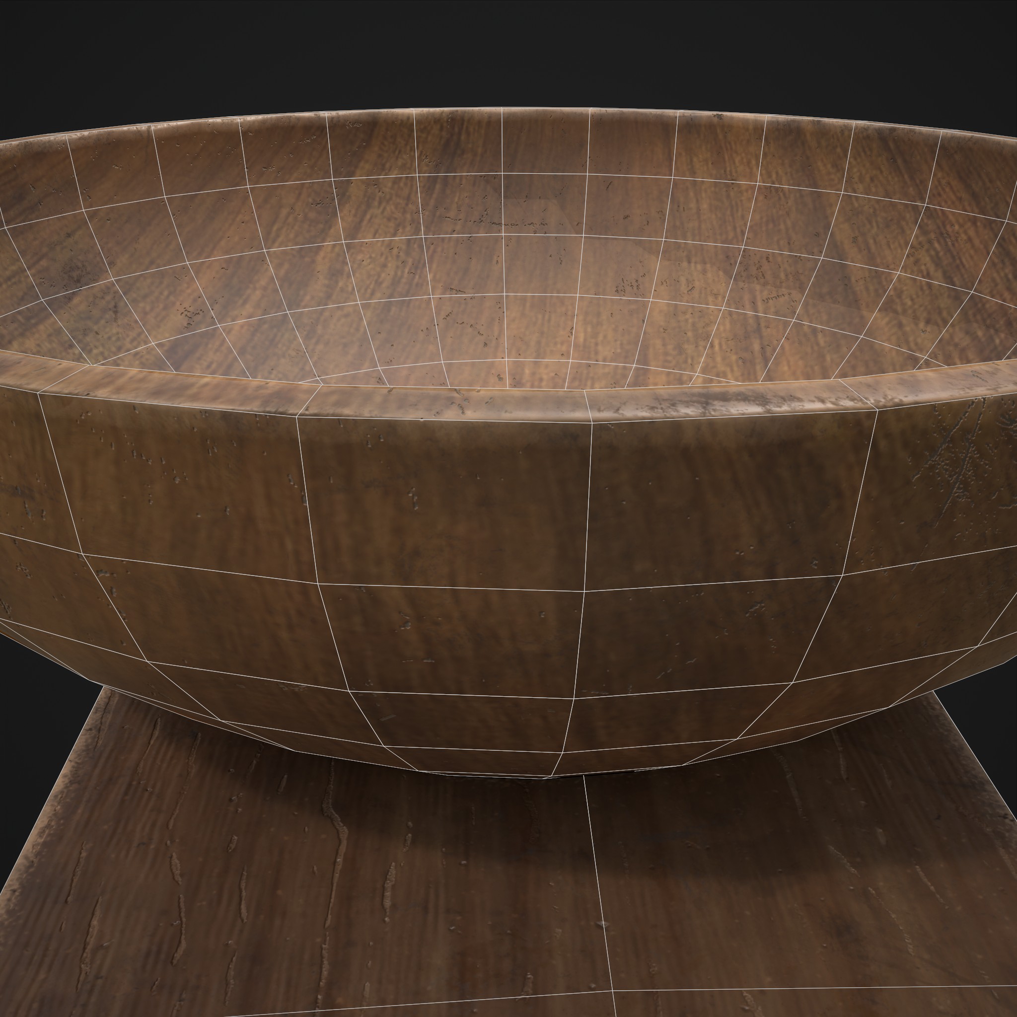 Bowl and Board 3D Model by Get Dead Entertainment