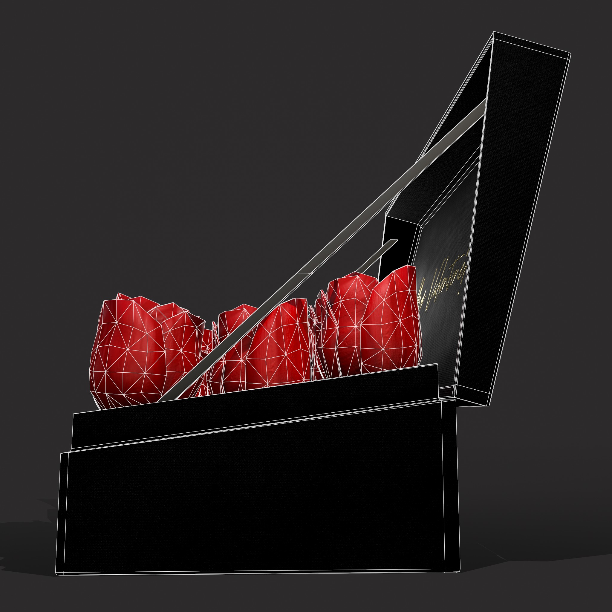Box Of Roses Box of Roses - 3D Model by Get Dead Entertainment