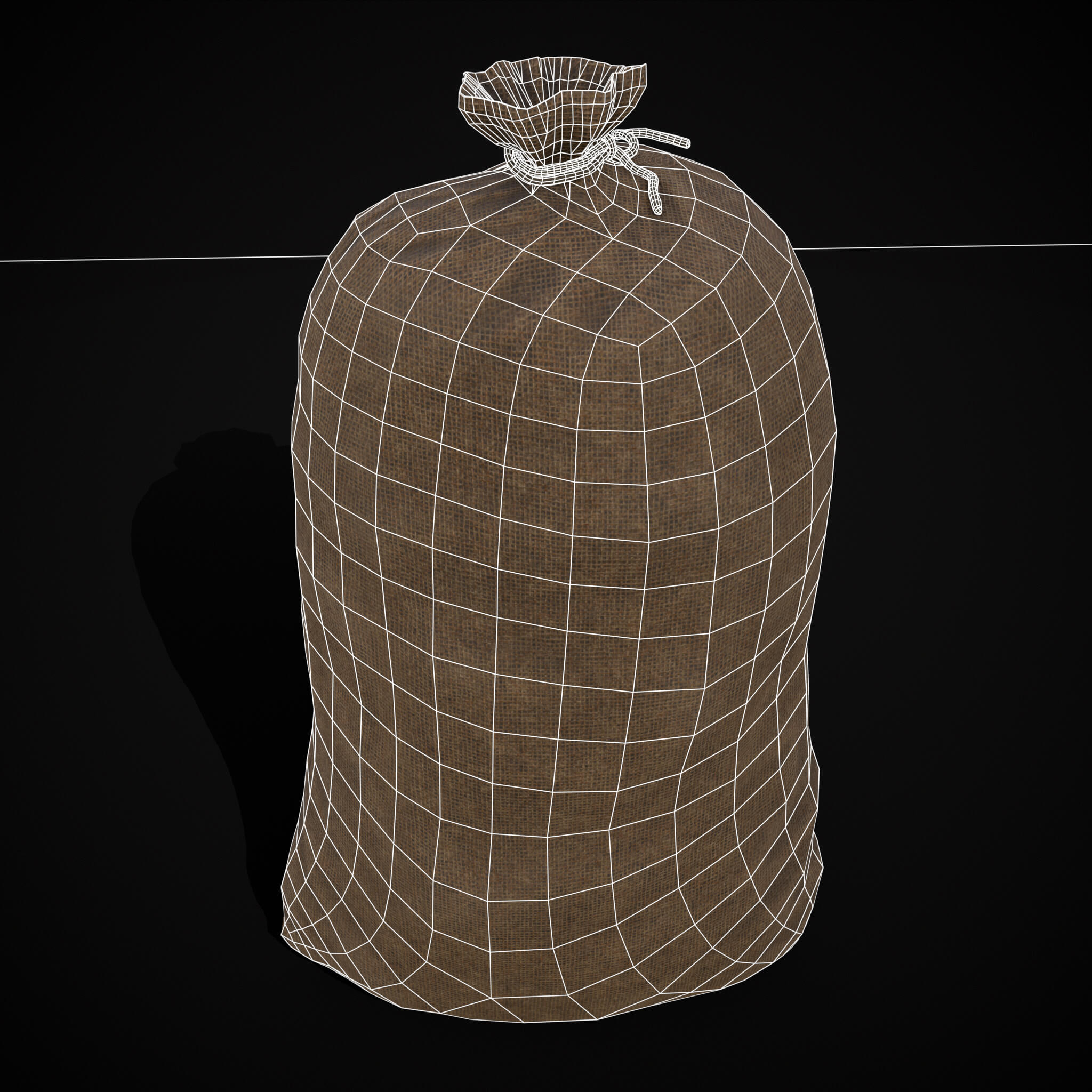 Burlap Sacks of Onions 3D Model by Get Dead Entertainment