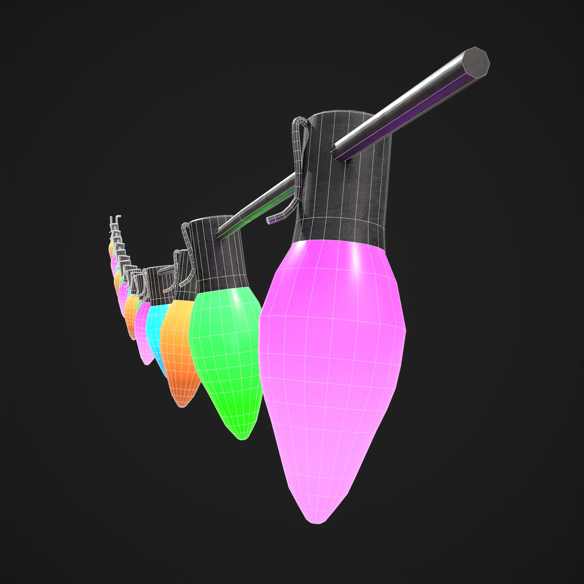 Christmas Lights - 3D Model by Get Dead Entertainment