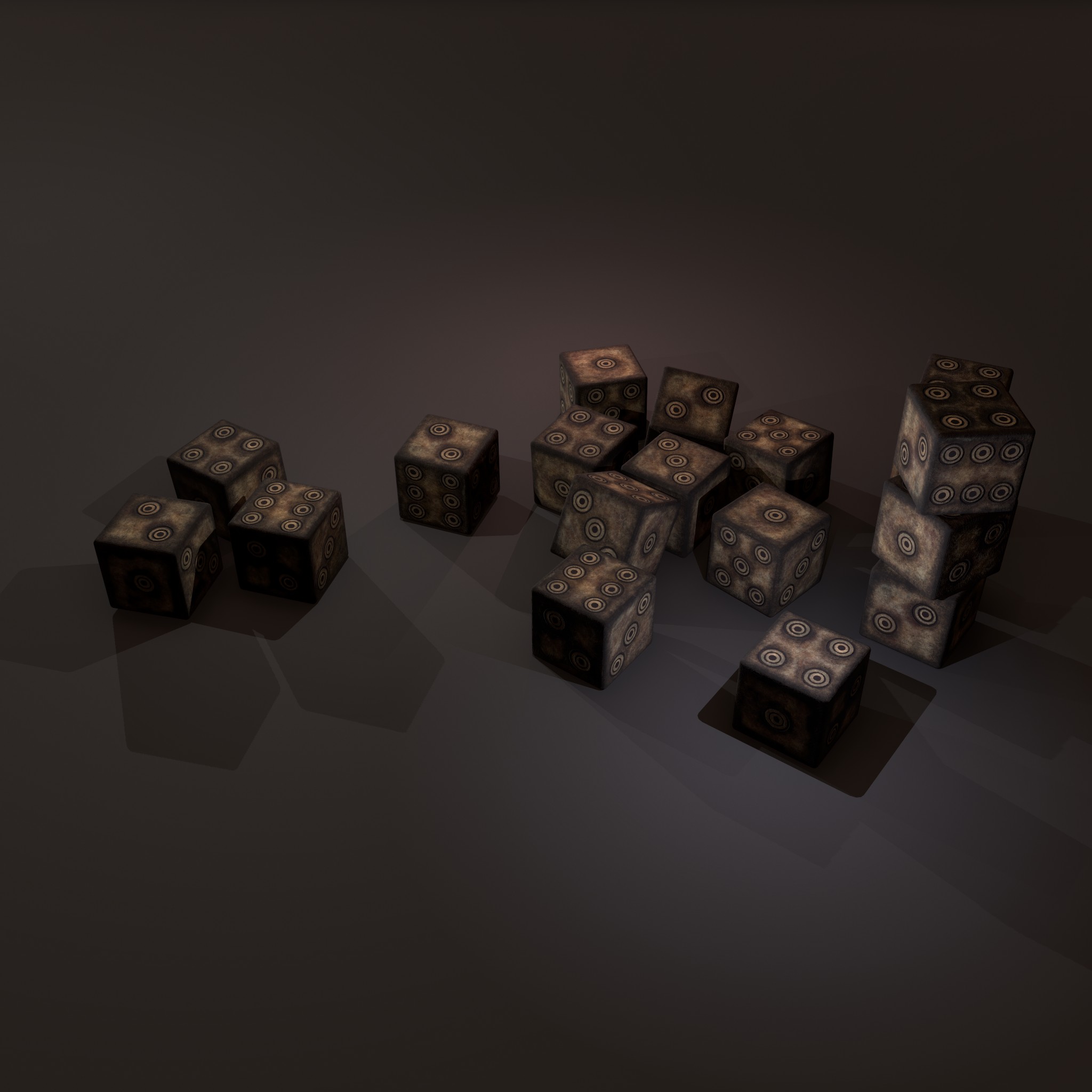 Dice Packages Free 3D Model by Get Dead Entertainment