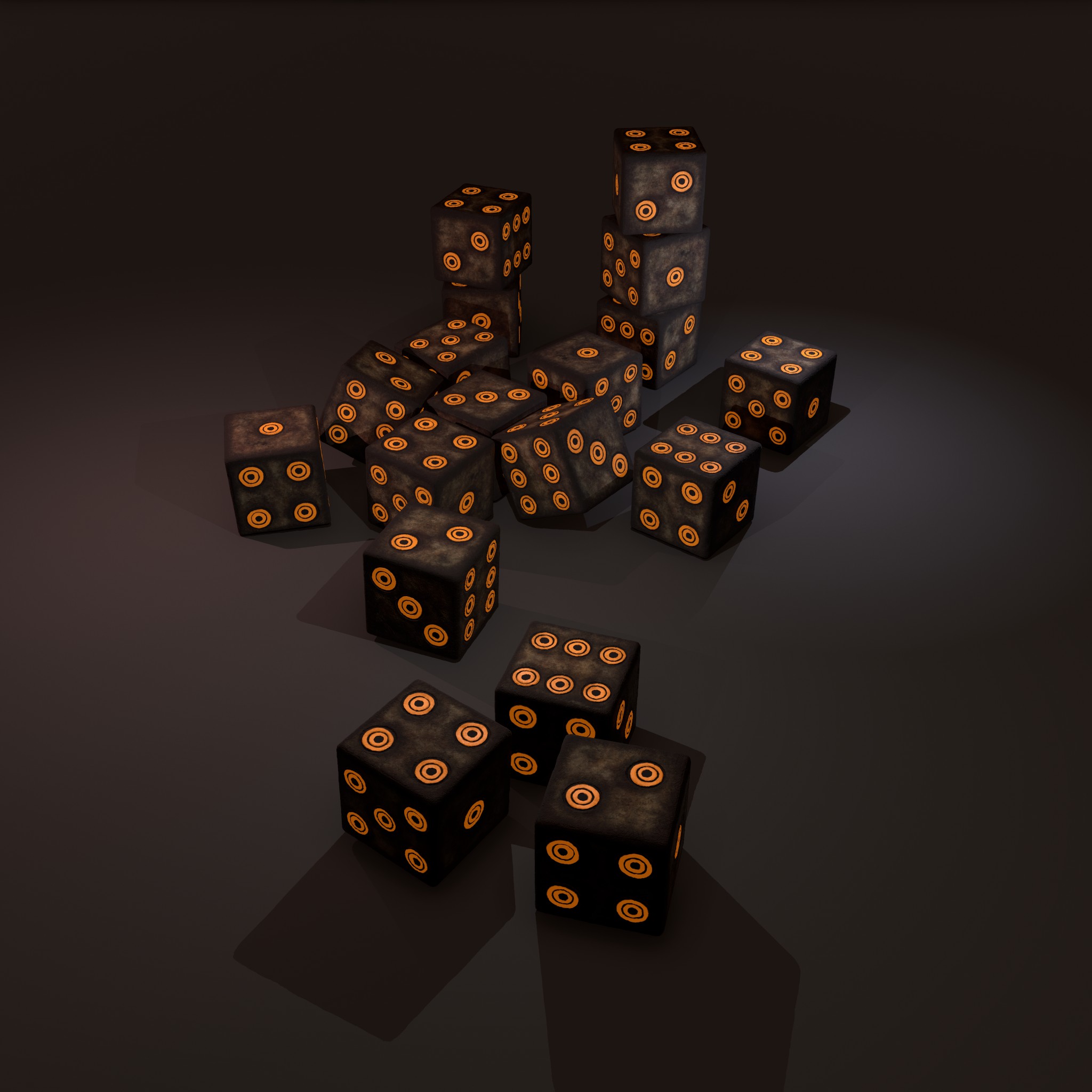 Dice Packages Free 3D Model by Get Dead Entertainment