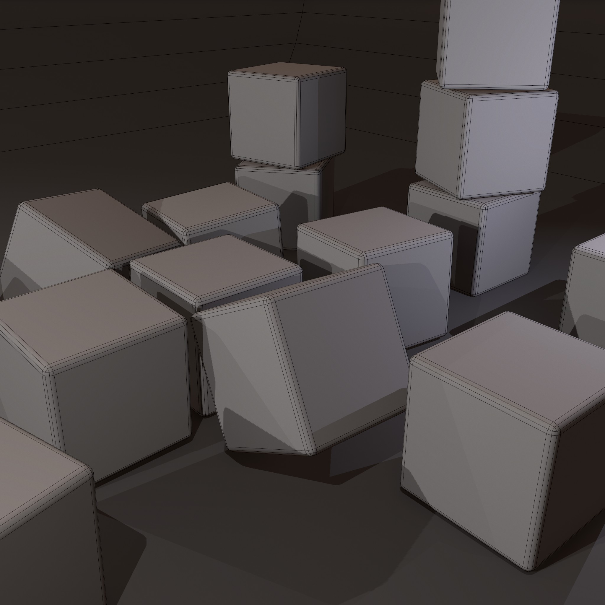 Dice Packages Free 3D Model by Get Dead Entertainment