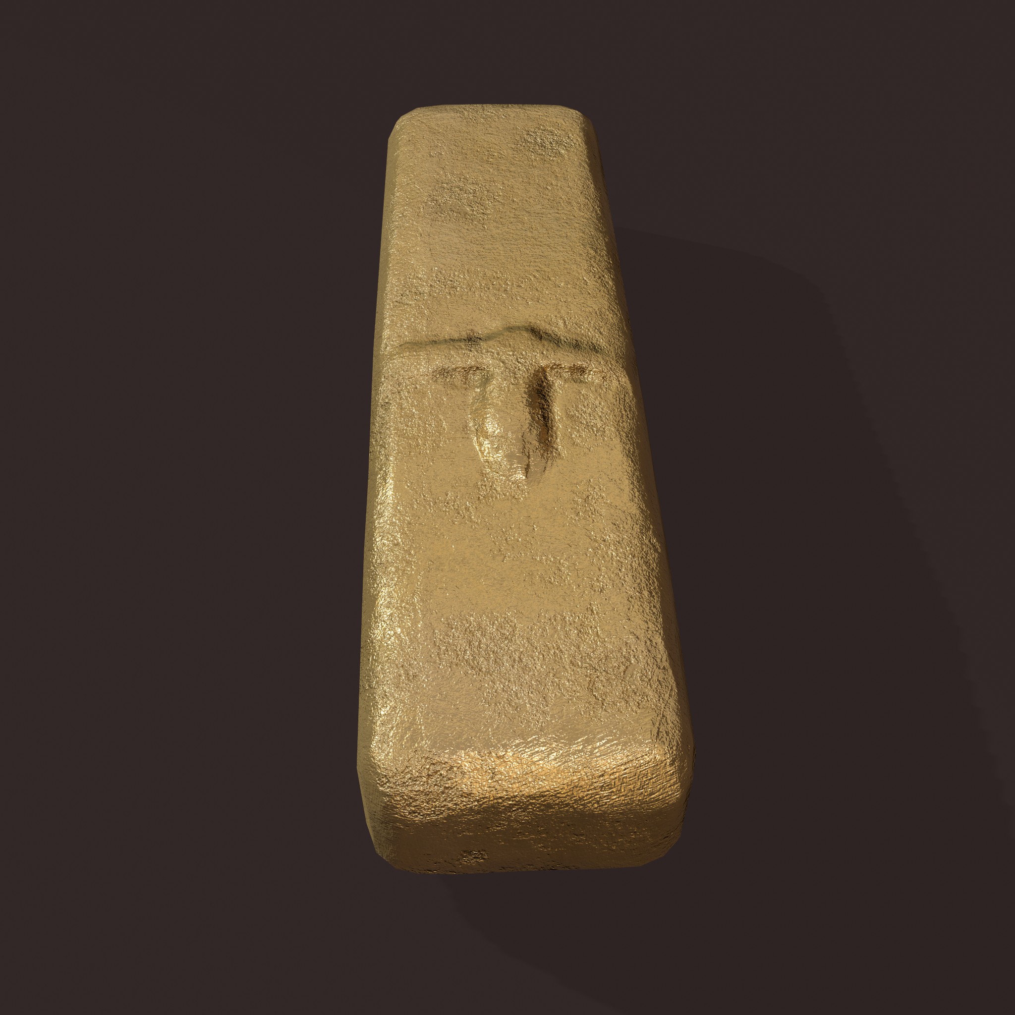 Gold Ingot Small - 3D Model by Get Dead Entertainment