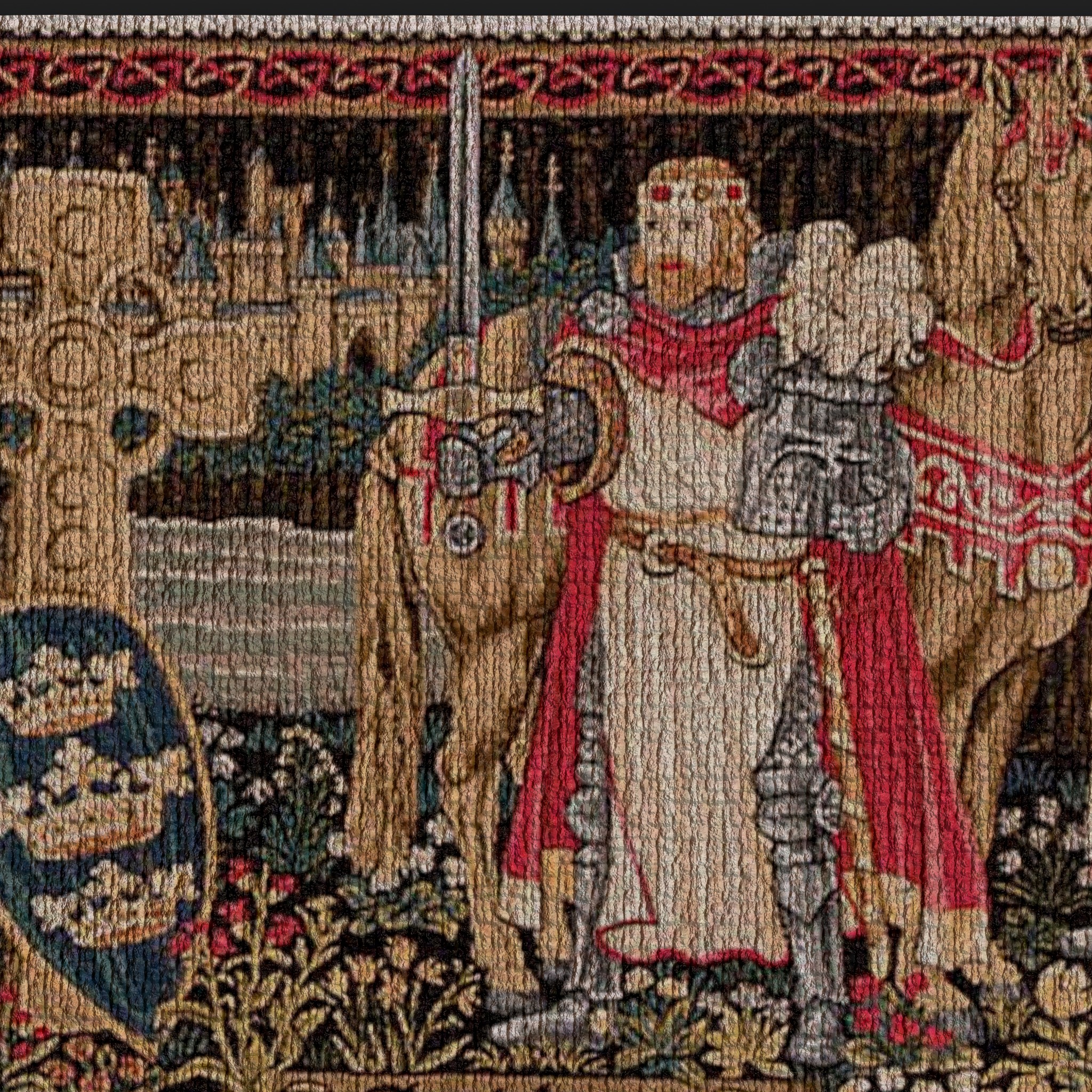 King Arthur Tapestry 3D Model by Get Dead Entertainment