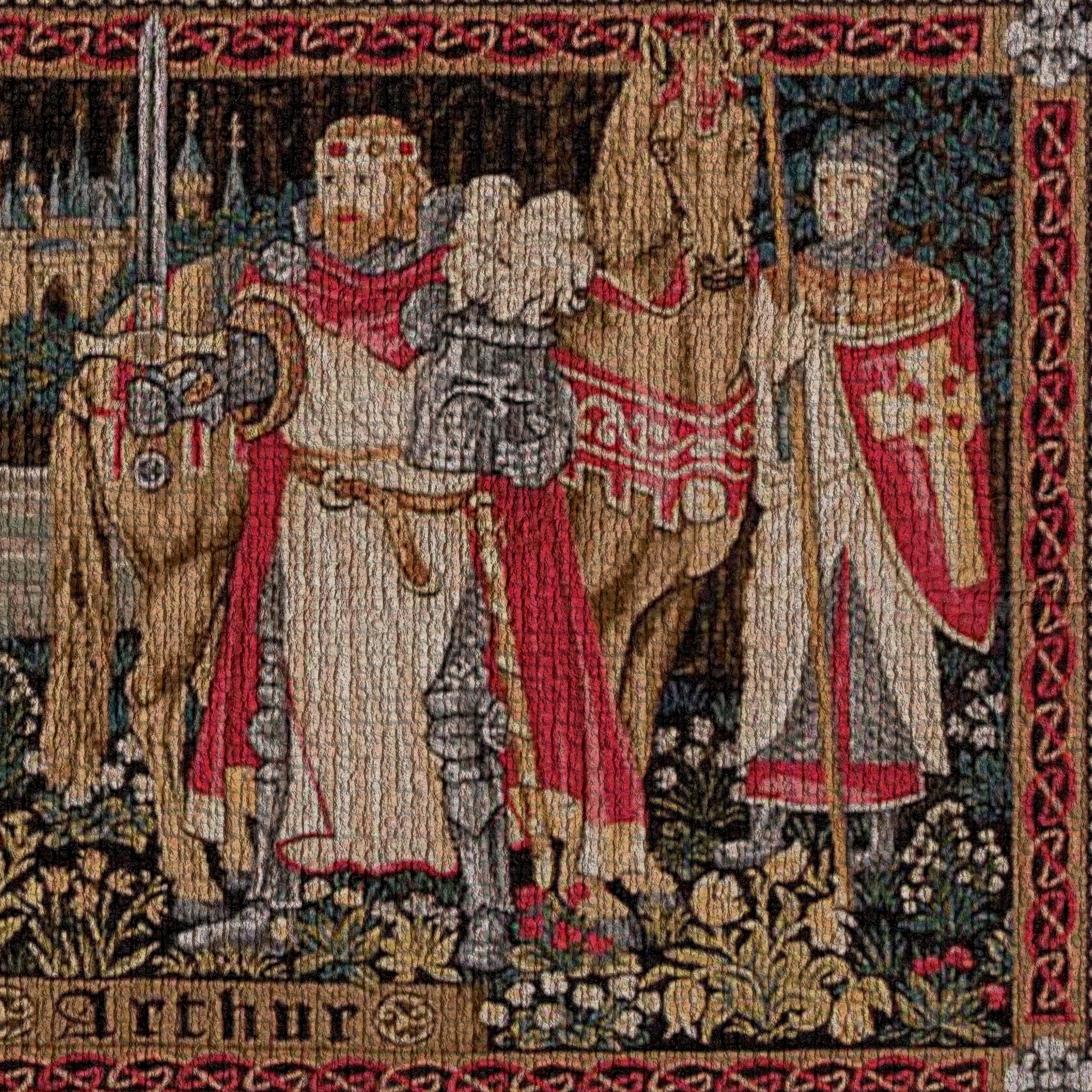 King Arthur Tapestry 3D Model by Get Dead Entertainment