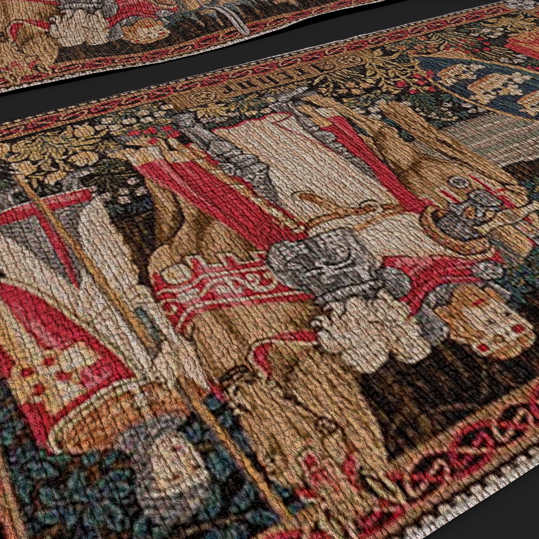 King Arthur Tapestry 3D Model by Get Dead Entertainment