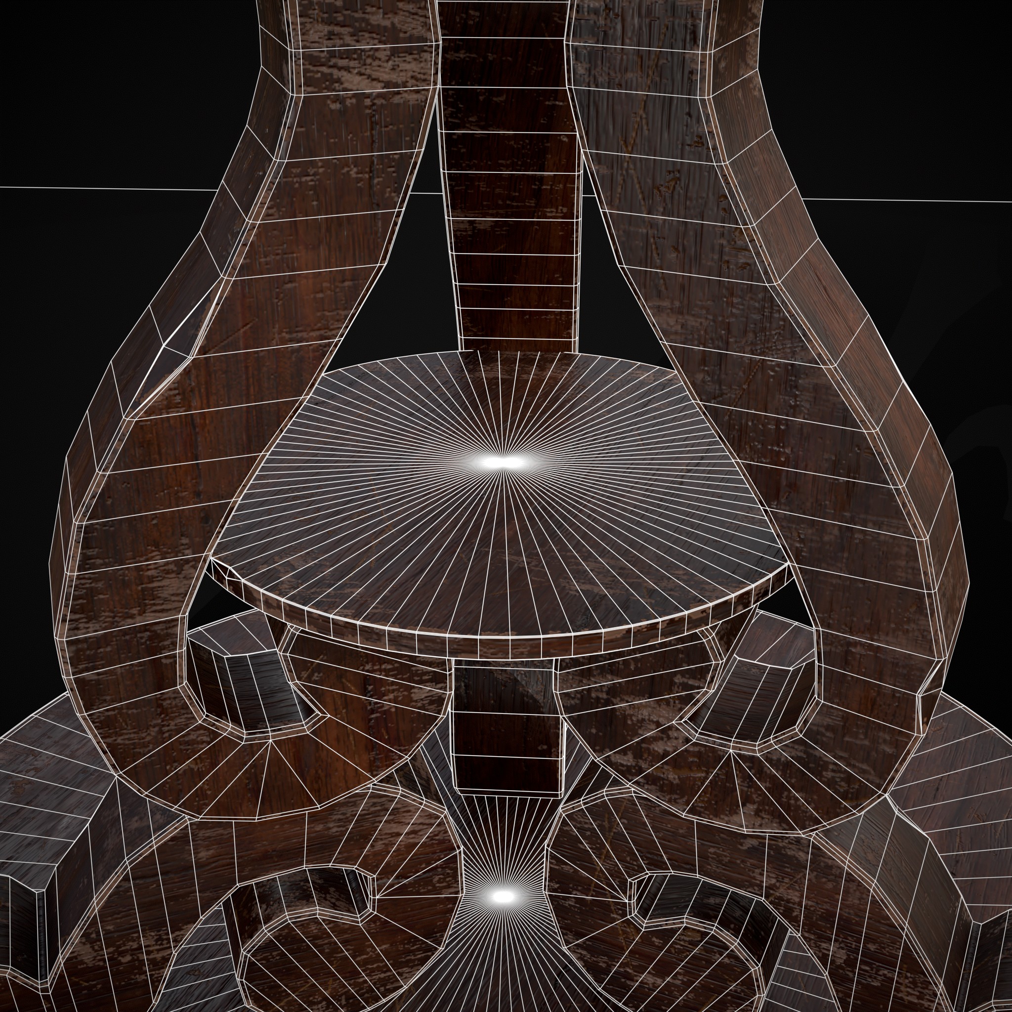 Medieval Antique Three Legged Table - 3D Model by Get Dead Entertainment