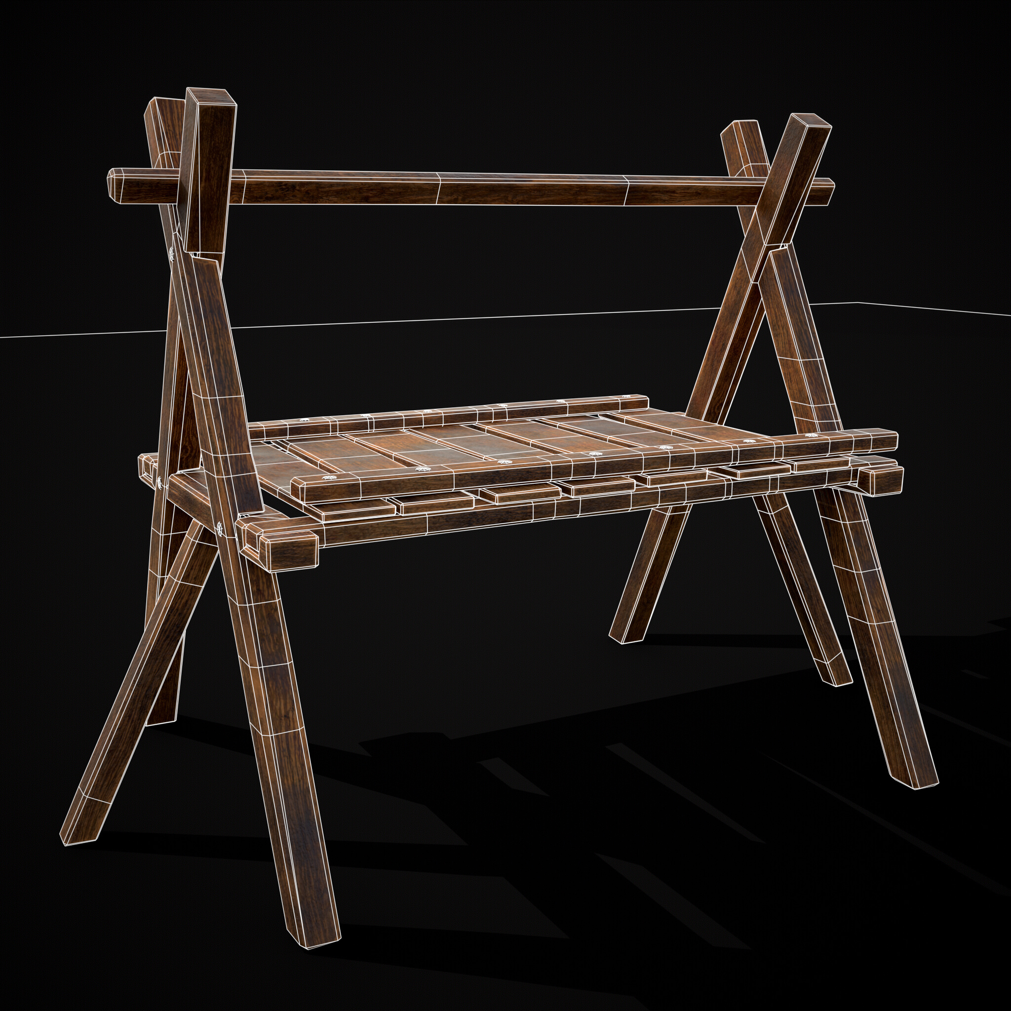Medieval Cooking Stand - 3D Model by Get Dead Entertainment