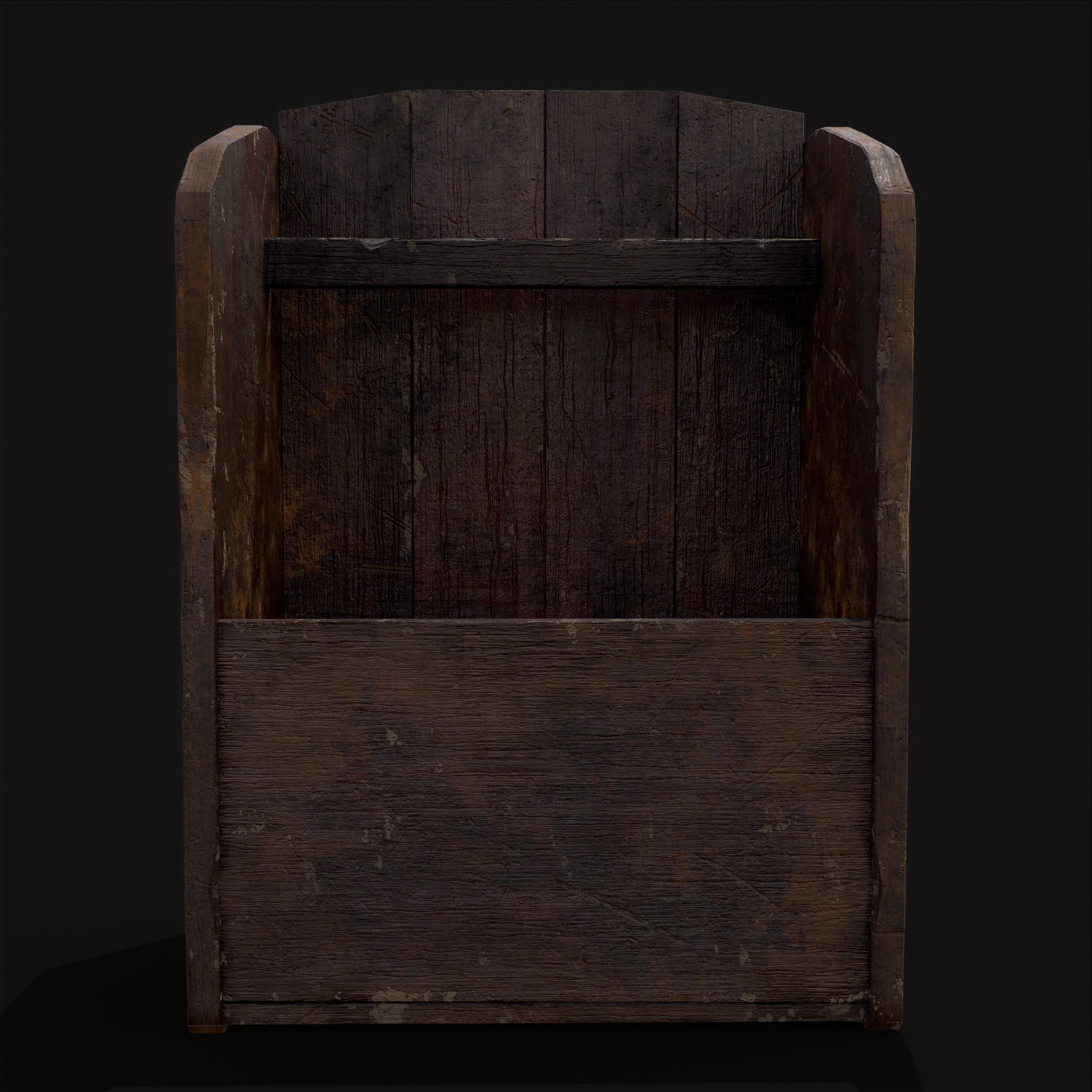 Medieval Plate Rack Medieval Countertop Dishes Rack - 3D Model by Get Dead Entertainment