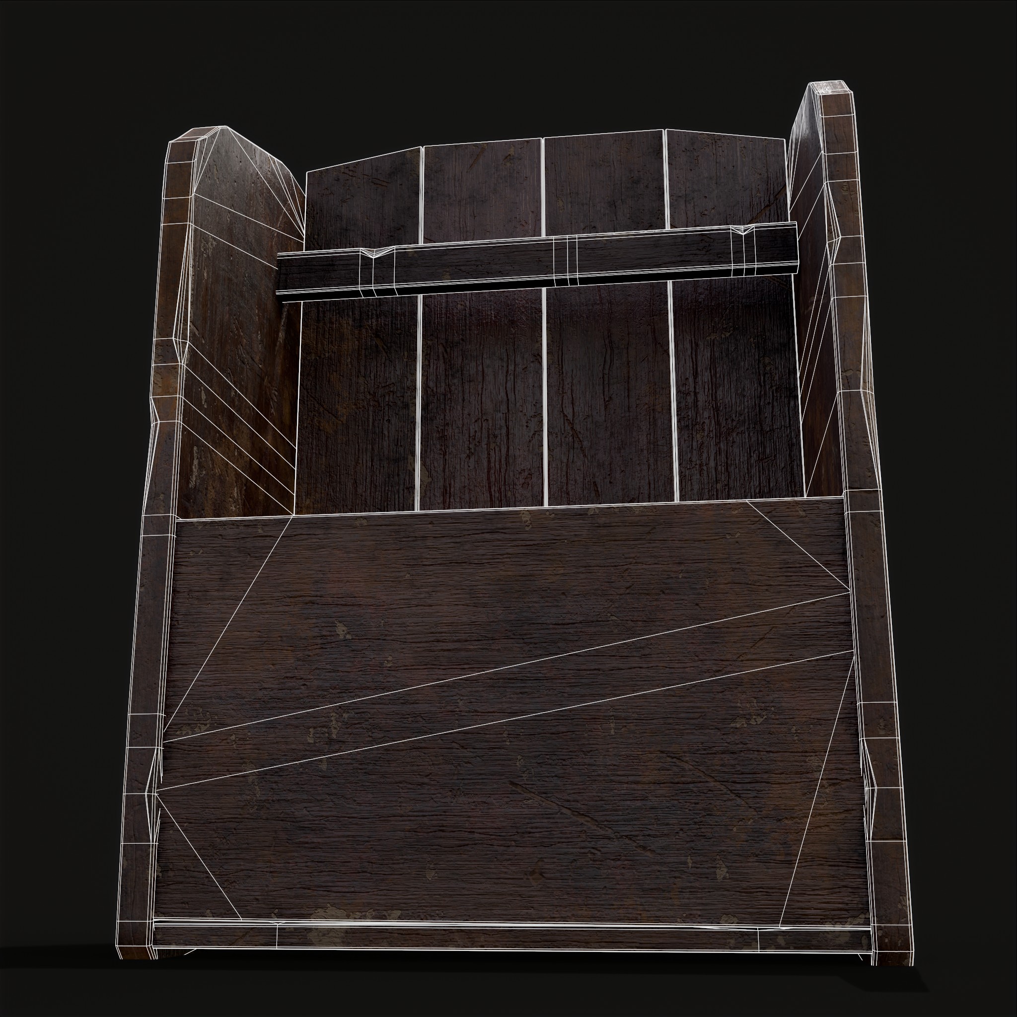 Medieval Countertop Dishes Rack - 3D Model by Get Dead Entertainment