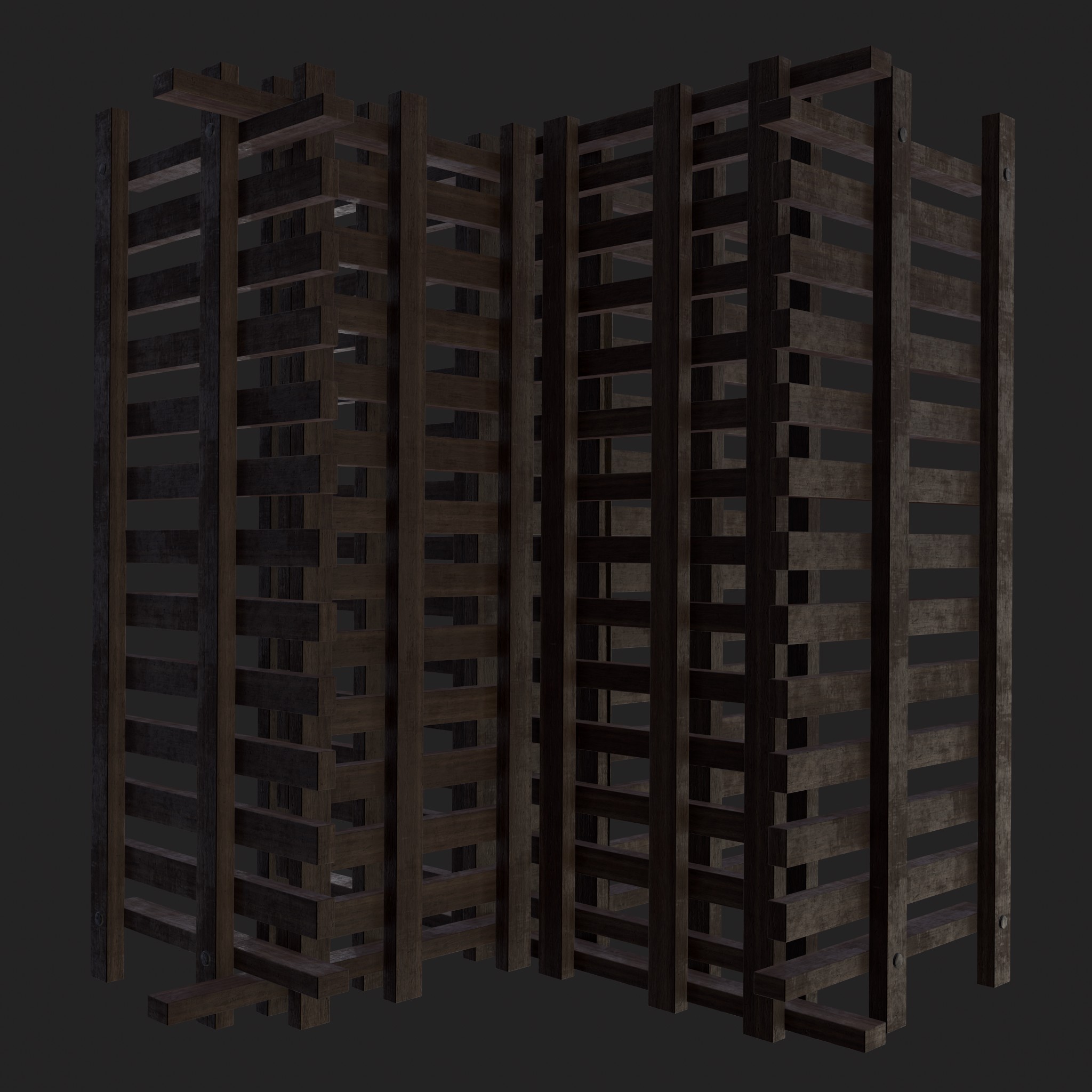 Medieval Dish Rack - 3D Model by Get Dead Entertainment