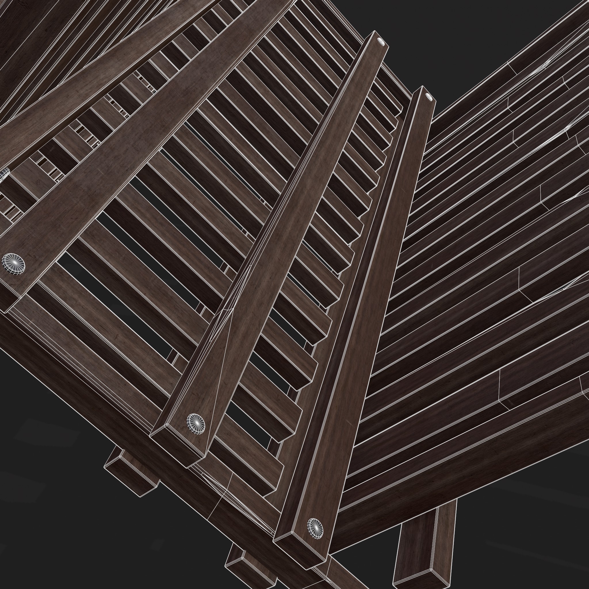 Medieval Dish Rack - 3D Model by Get Dead Entertainment