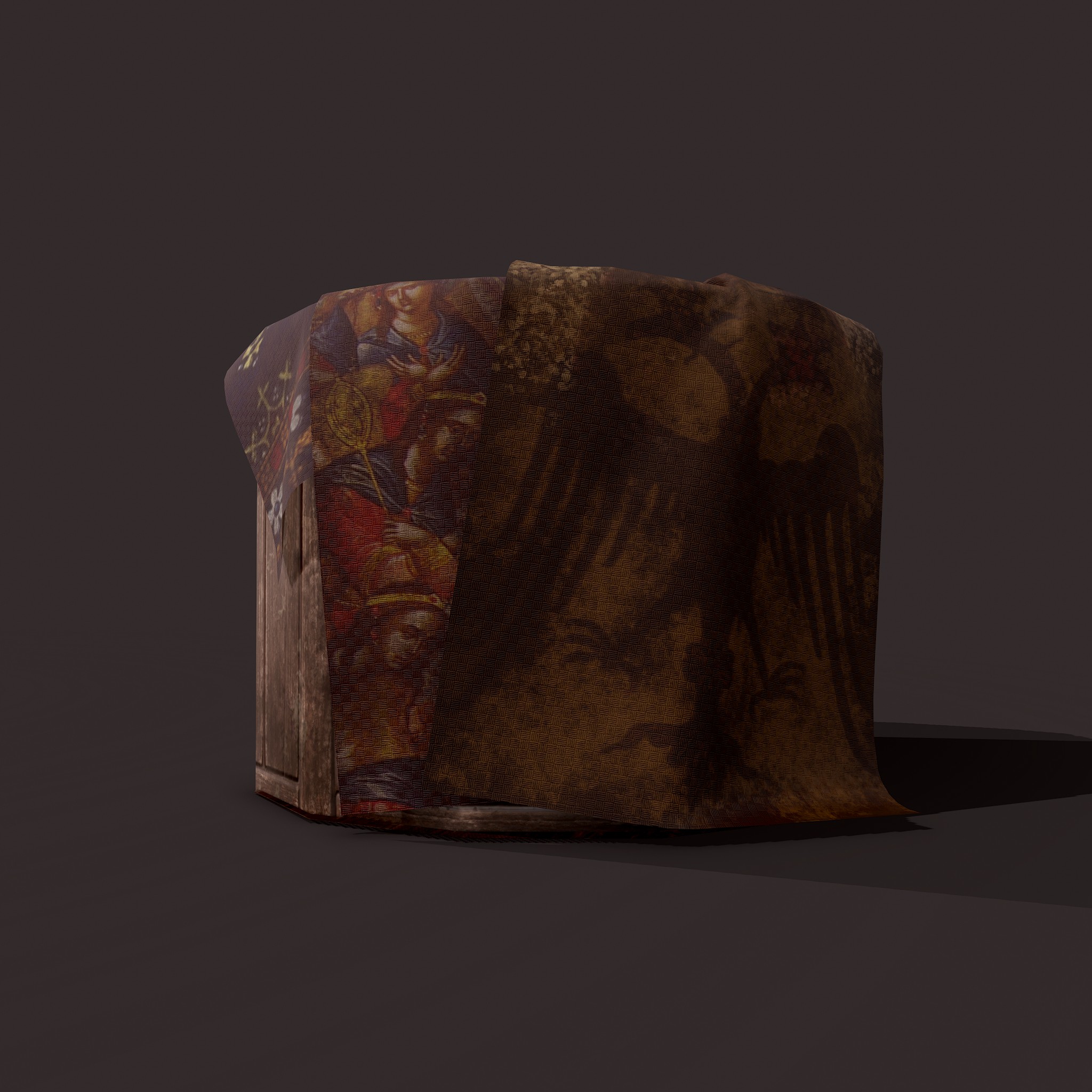 Medieval Fabric Bucket 3D Model by Get Dead Entertainment