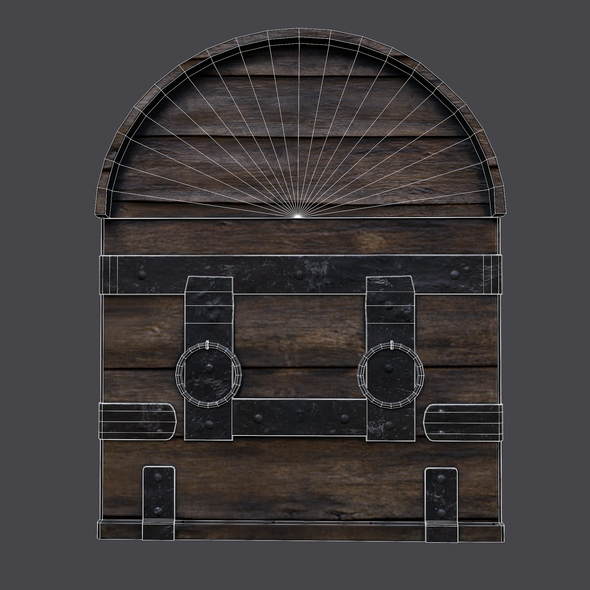 Medieval Iron Bound Chest 3D Model by Get Dead Entertainment