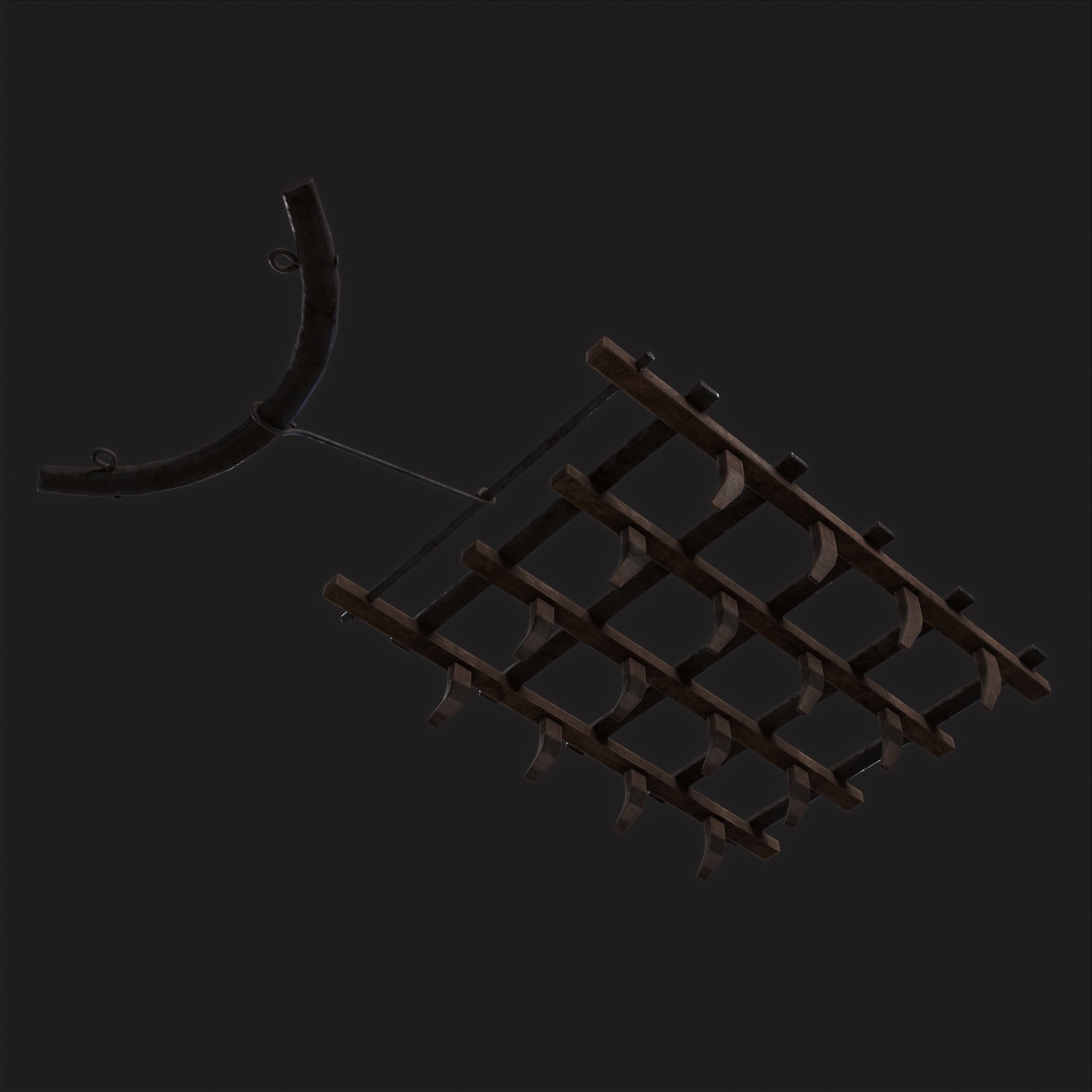 Medieval Pull Farming Plow 3D Model by Get Dead Entertainment