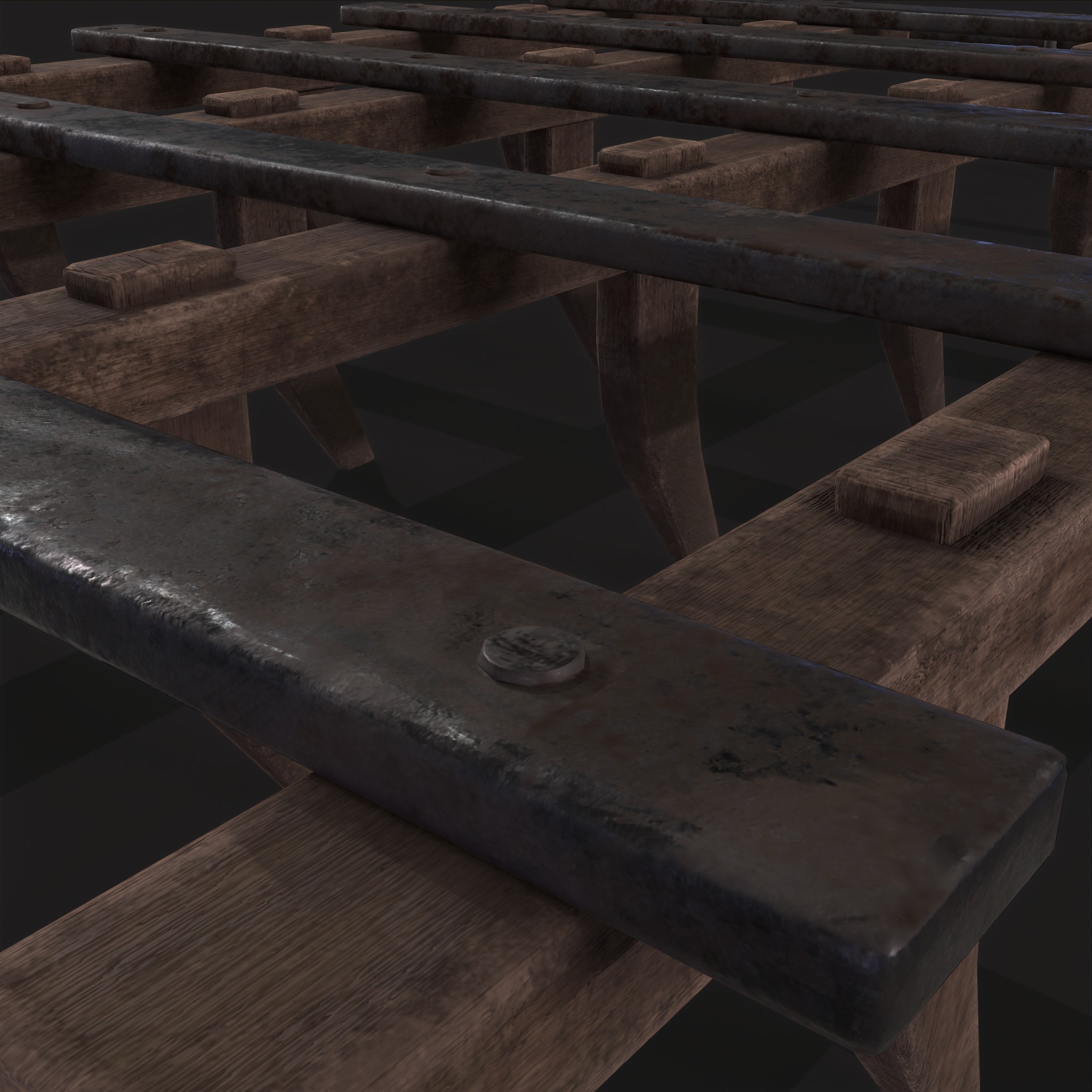 Medieval Pull Farming Plow 3D Model by Get Dead Entertainment