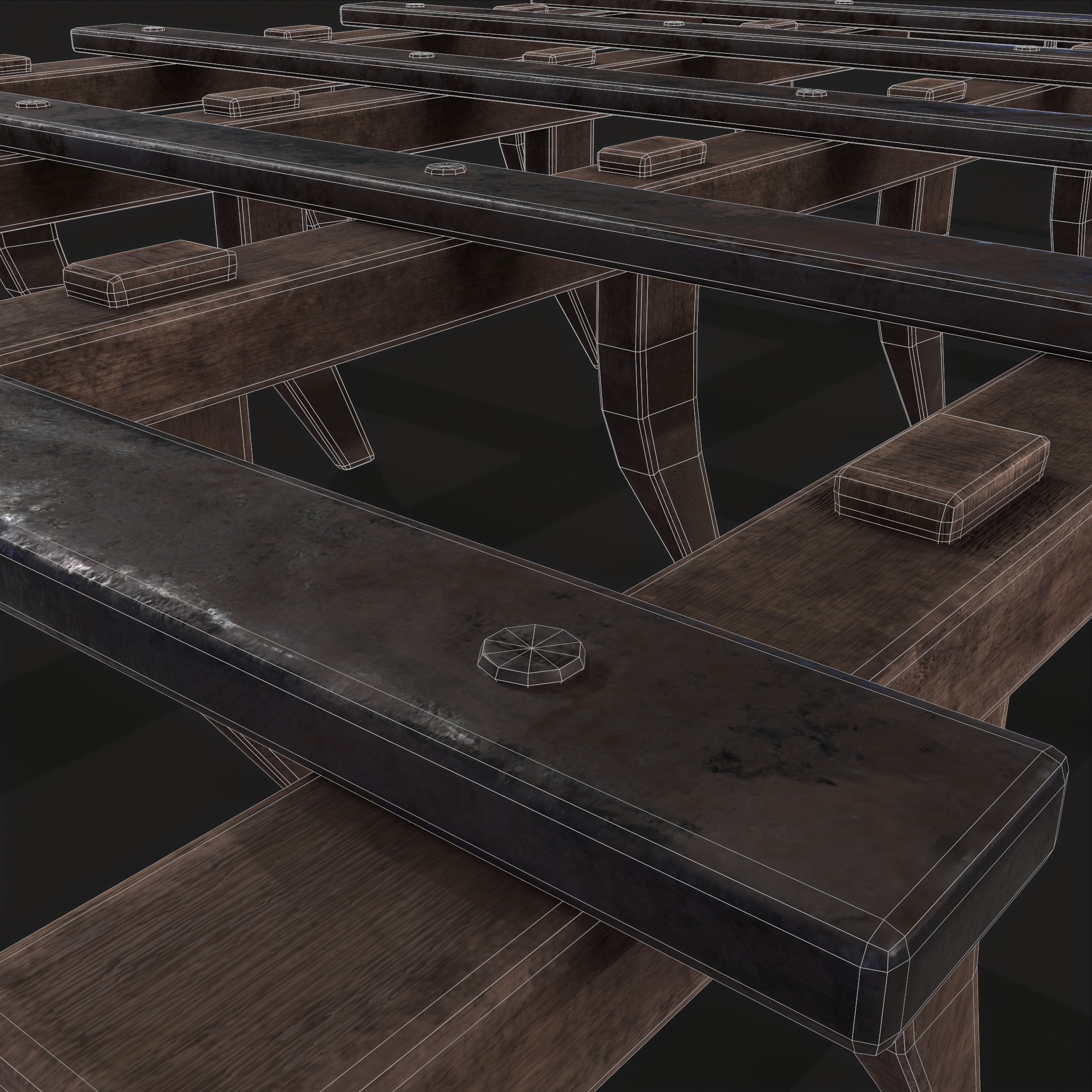 Medieval Pull Farming Plow 3D Model by Get Dead Entertainment