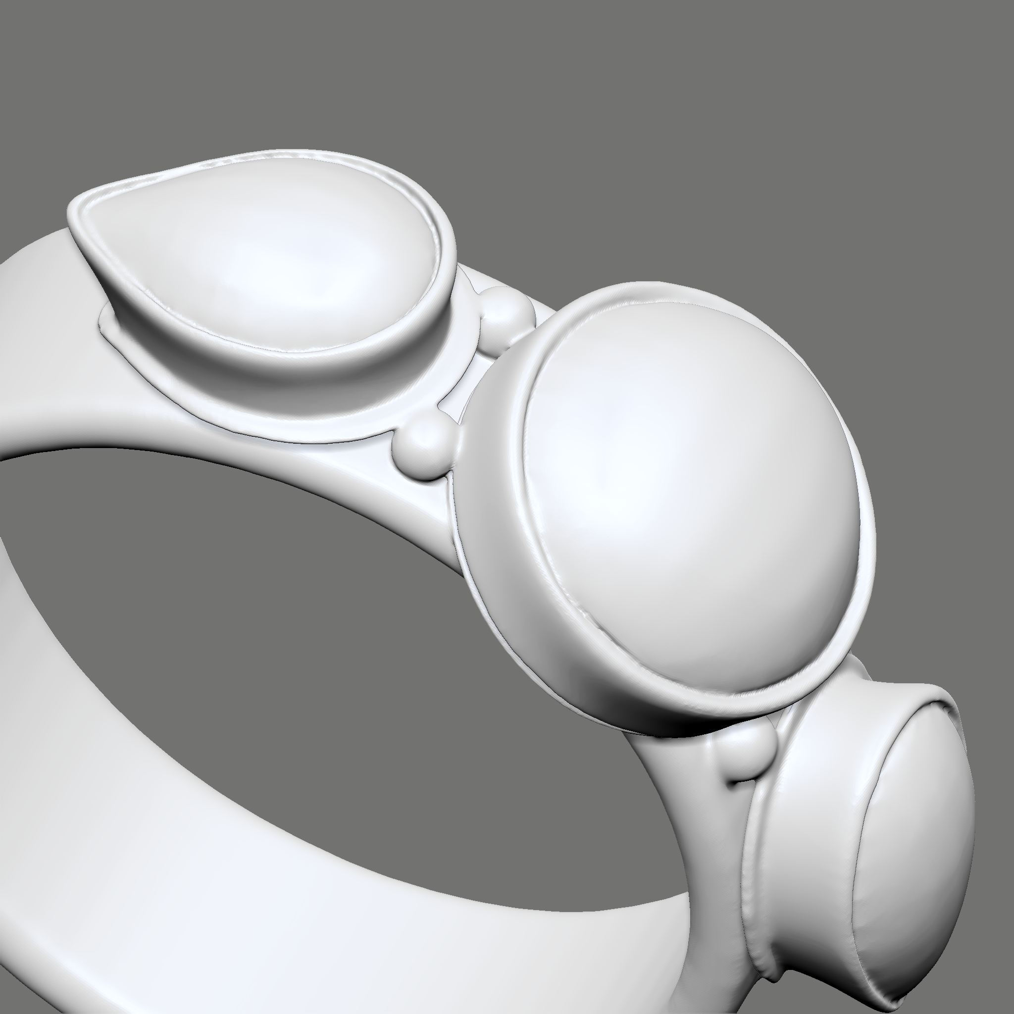 Medieval Ring - 3D Print Model by Get Dead Entertainment
