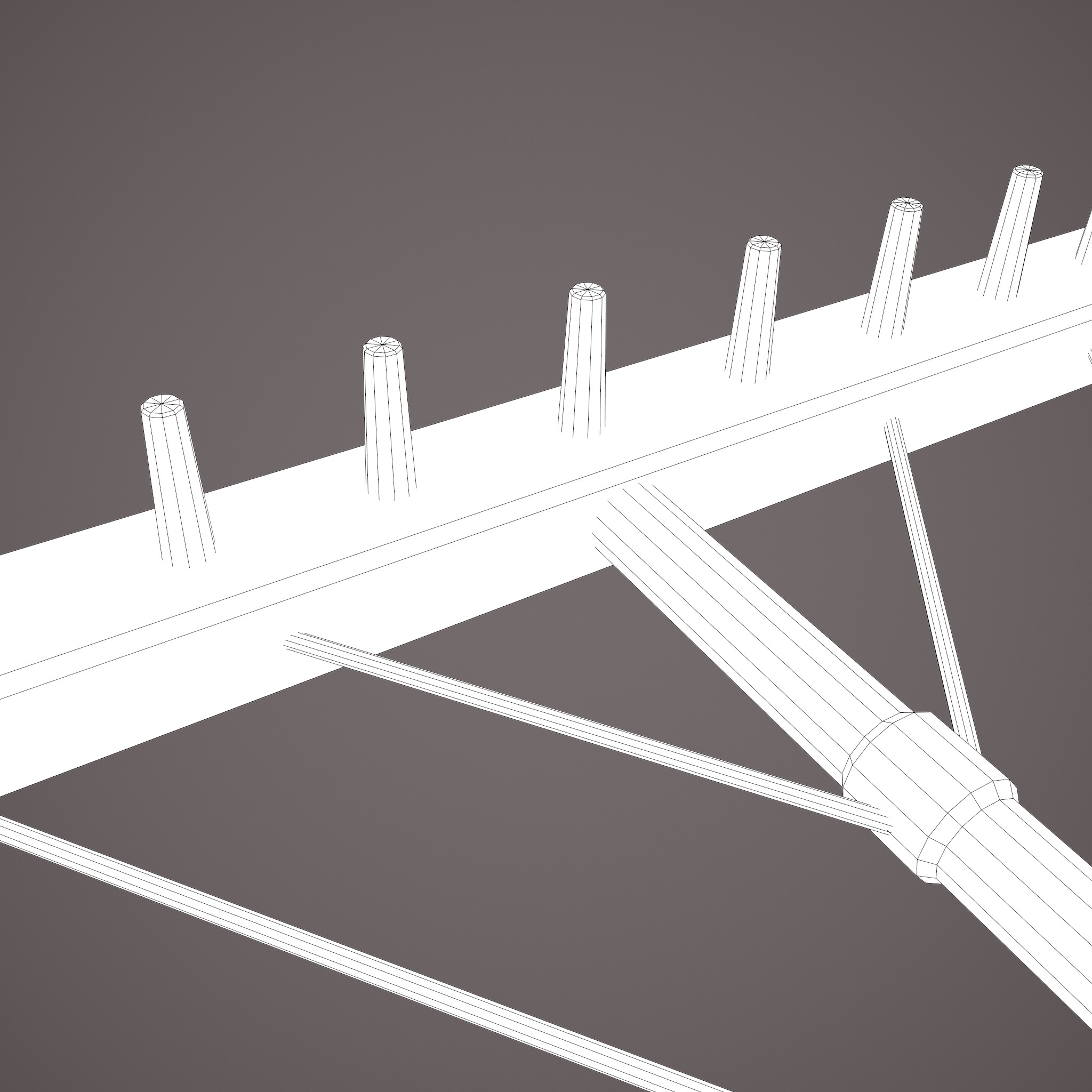 A Style Rake Medieval Style Rake - 3D Model by Get Dead Entertainment