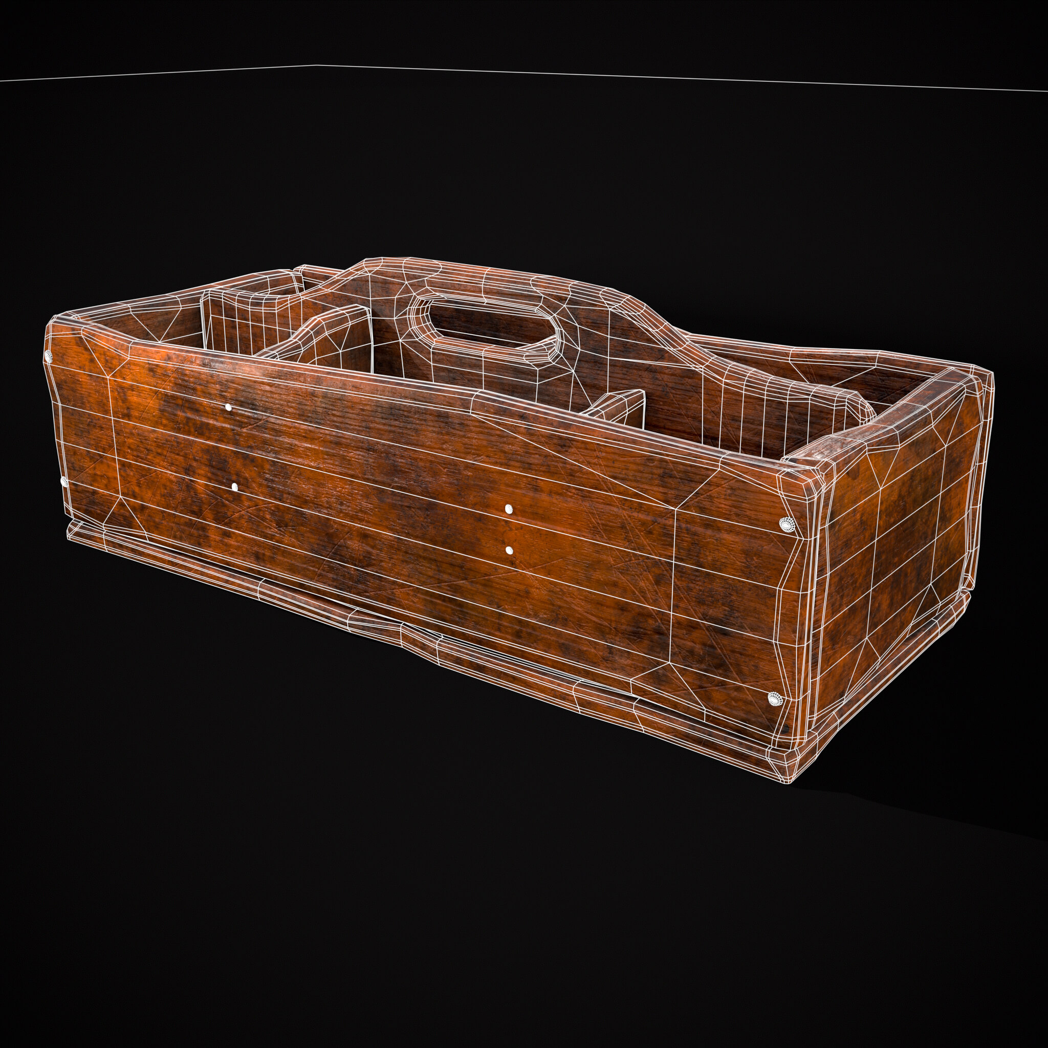Medieval Wooden Tool Box - 3D Model by Get Dead Entertainment