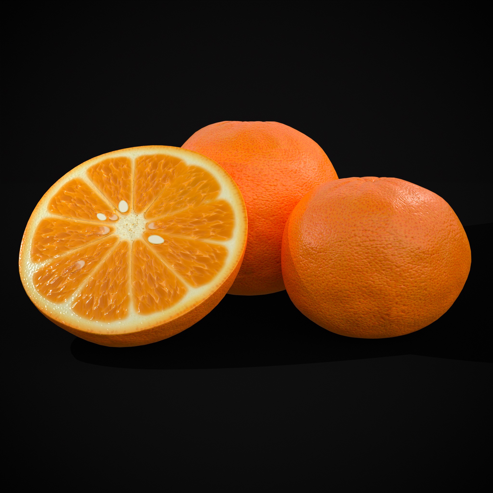 Navel Oranges 3D Model by Get Dead Entertainment