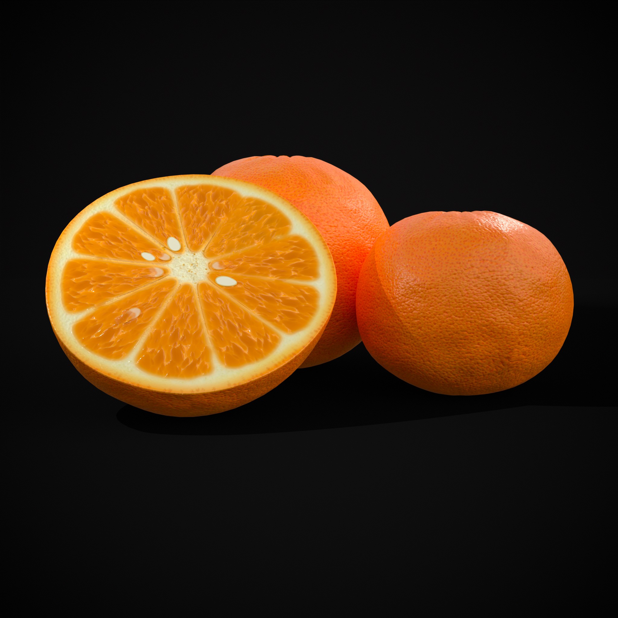 Navel Oranges 3D Model by Get Dead Entertainment
