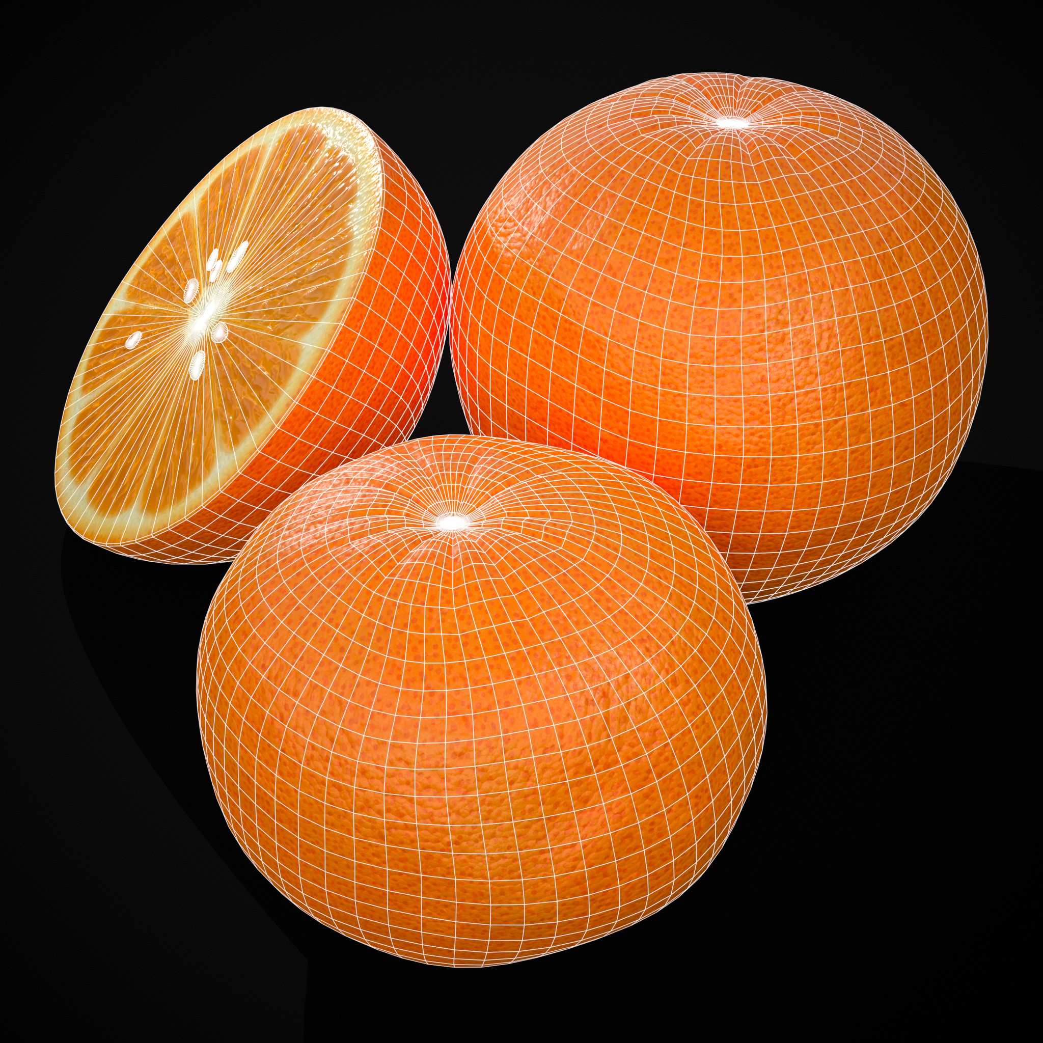 Navel Oranges 3D Model by Get Dead Entertainment