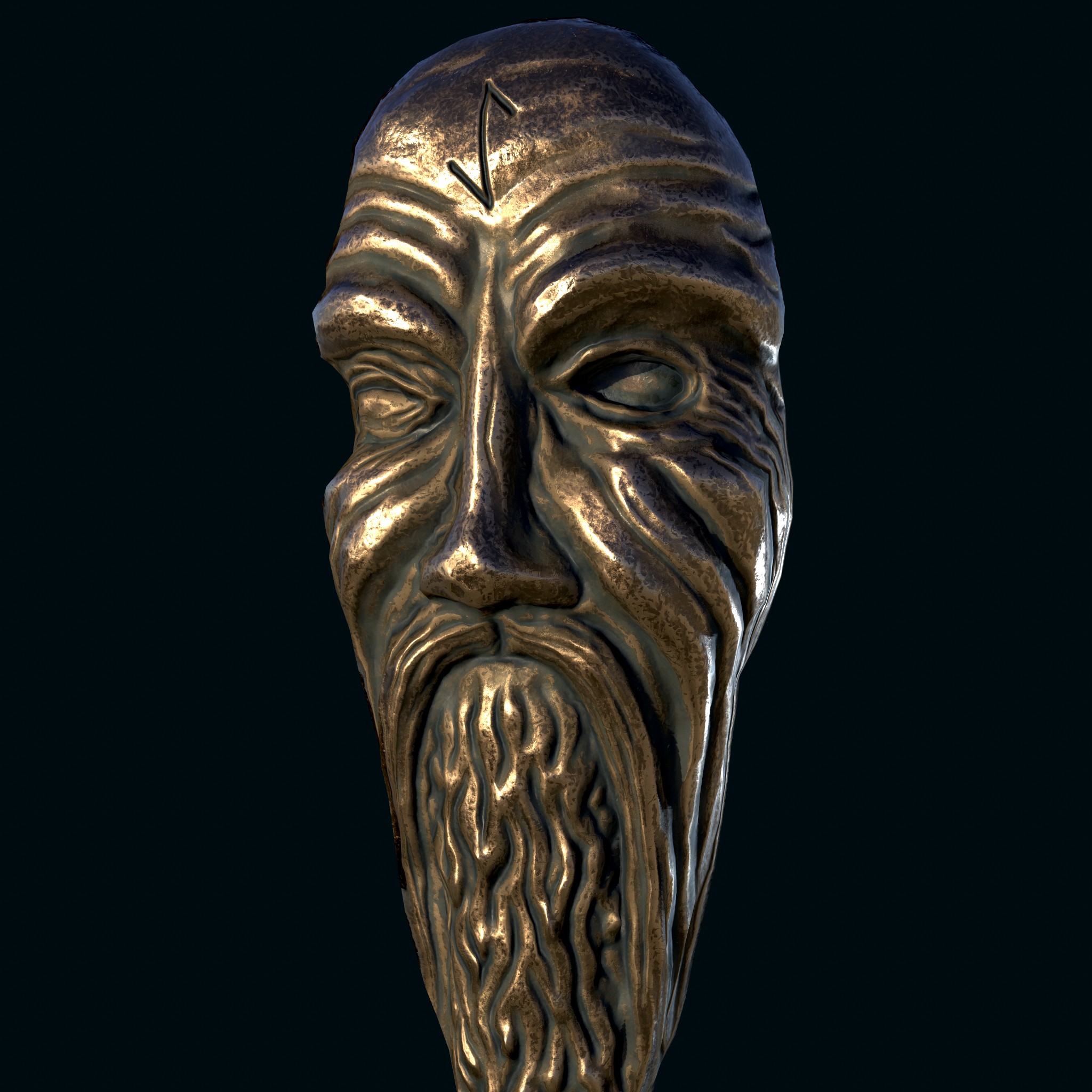 Odin Mask - 3D Model by Get Dead Entertainment
