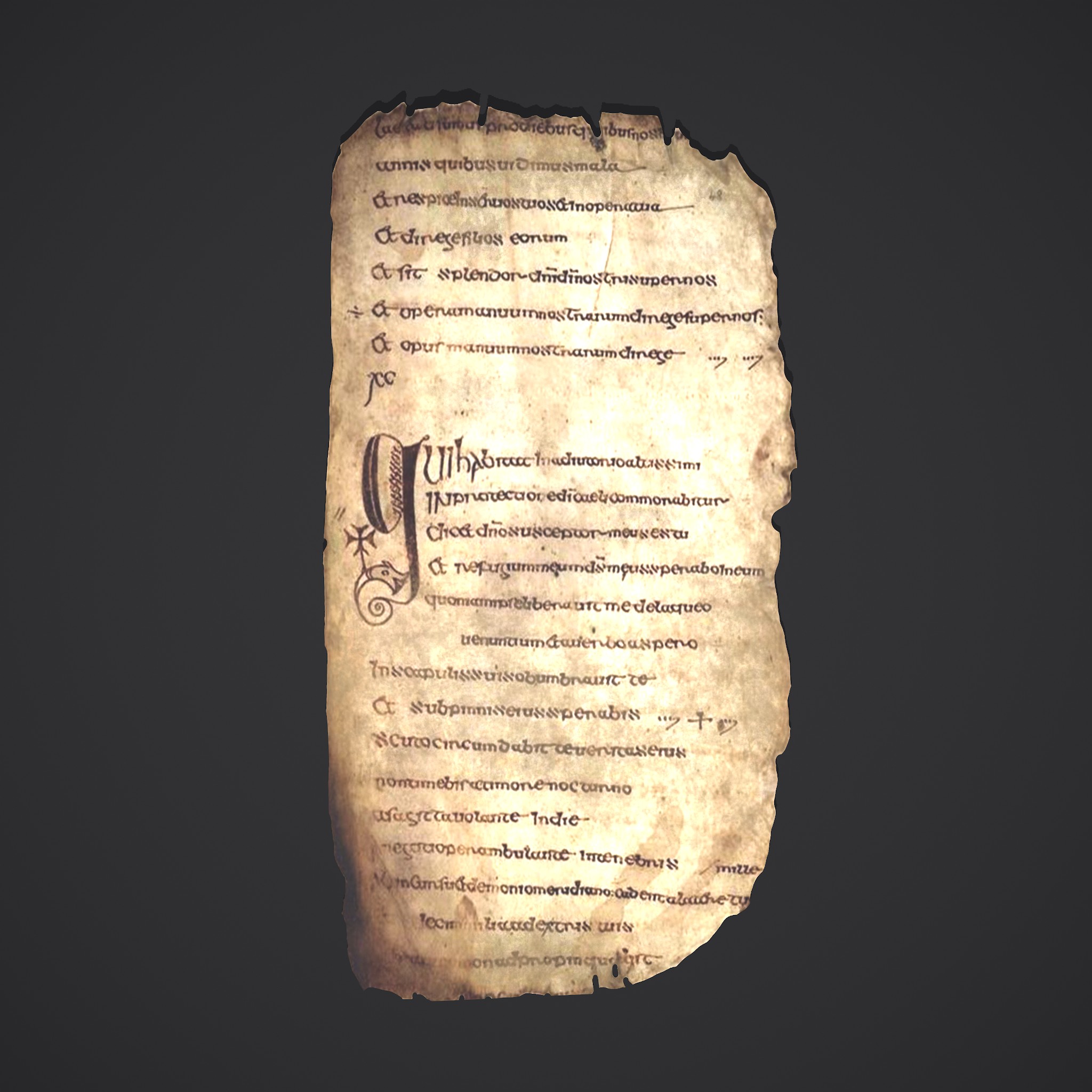 Page The Psalter of St. Columba 3D Model by Get Dead Entertainment
