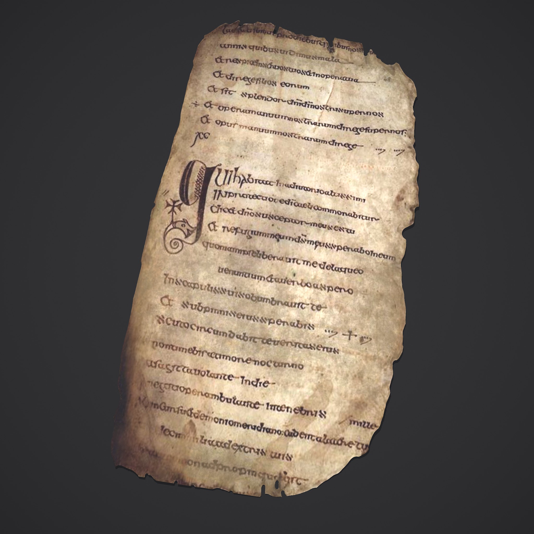 Page The Psalter of St. Columba - 3D Model by Get Dead Entertainment