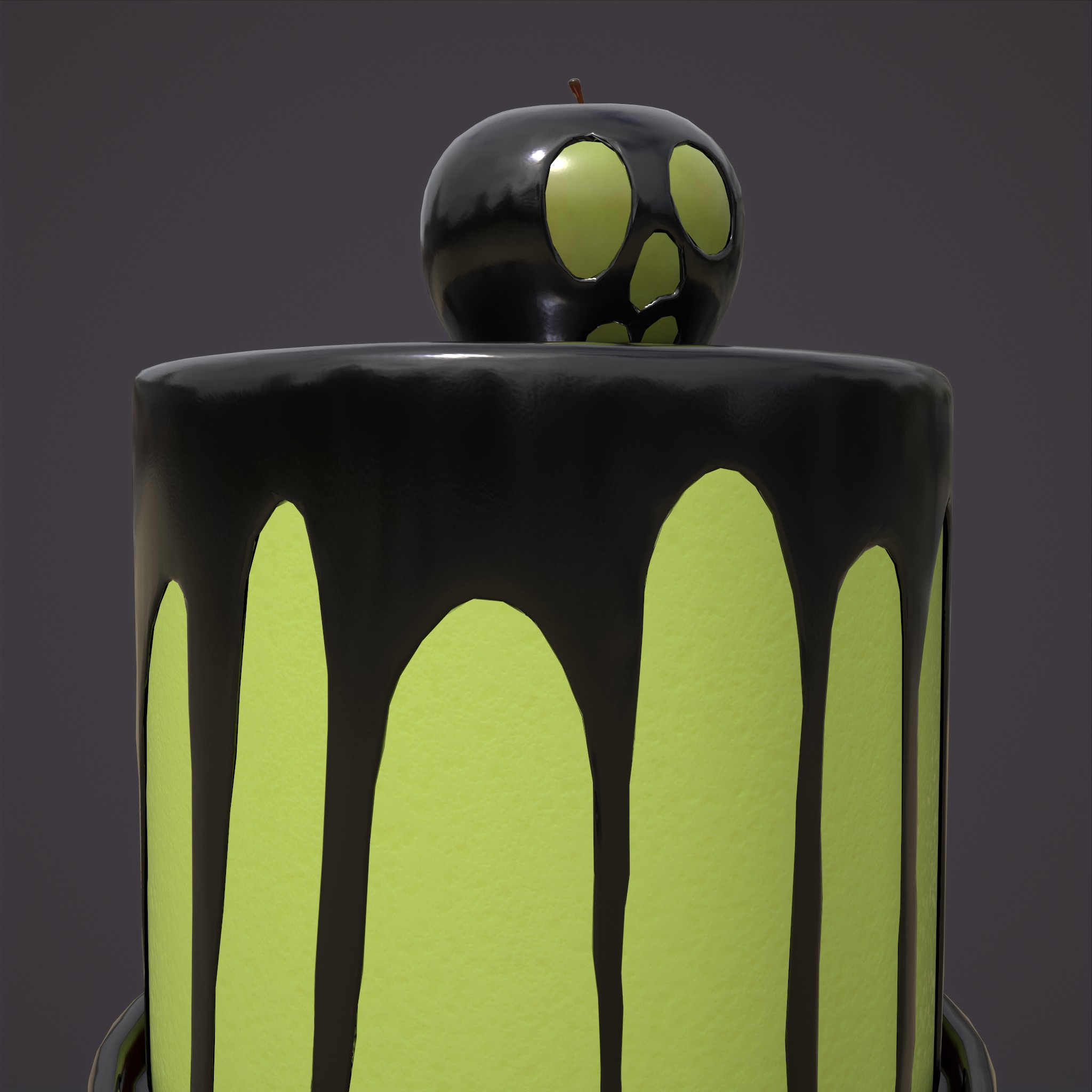 Poison Apple Cake 3D Model by Get Dead Entertainment