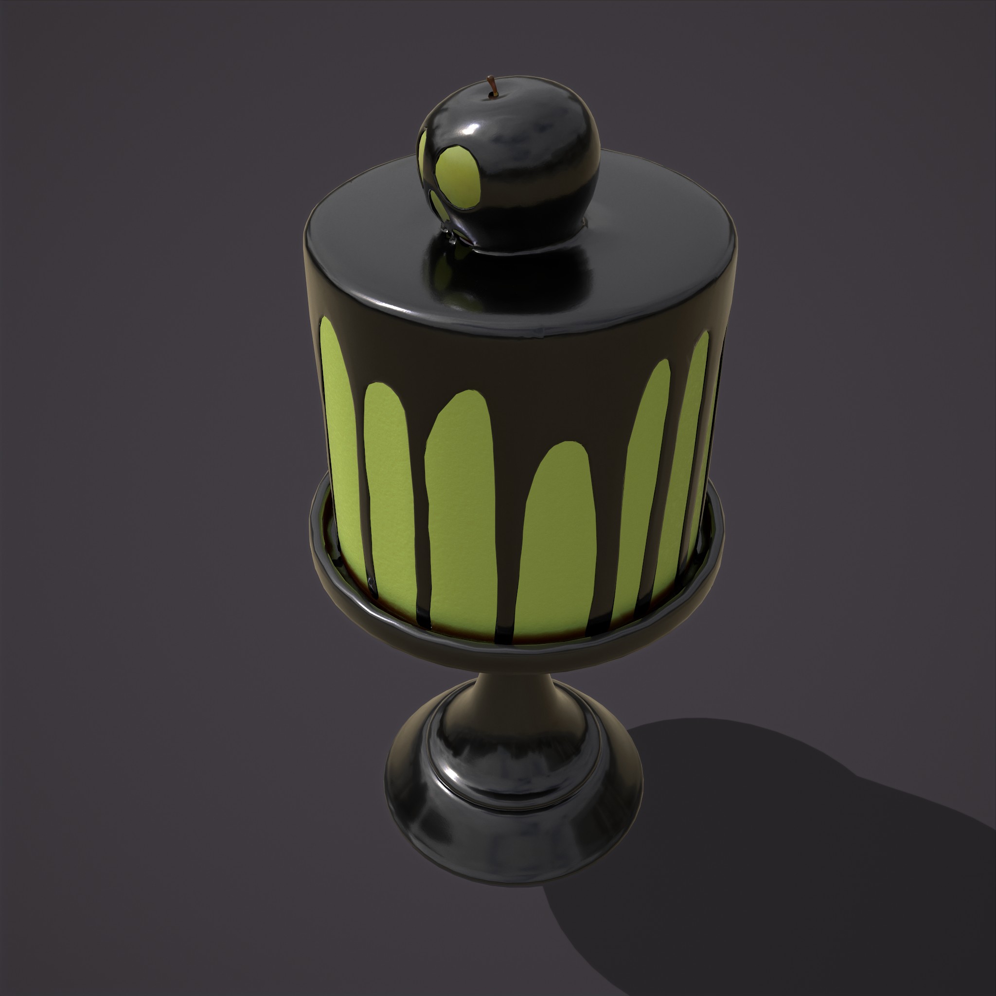 Poison Apple Cake 3D Model by Get Dead Entertainment