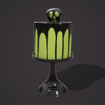 Poison Apple Cake 3D Model by Get Dead Entertainment