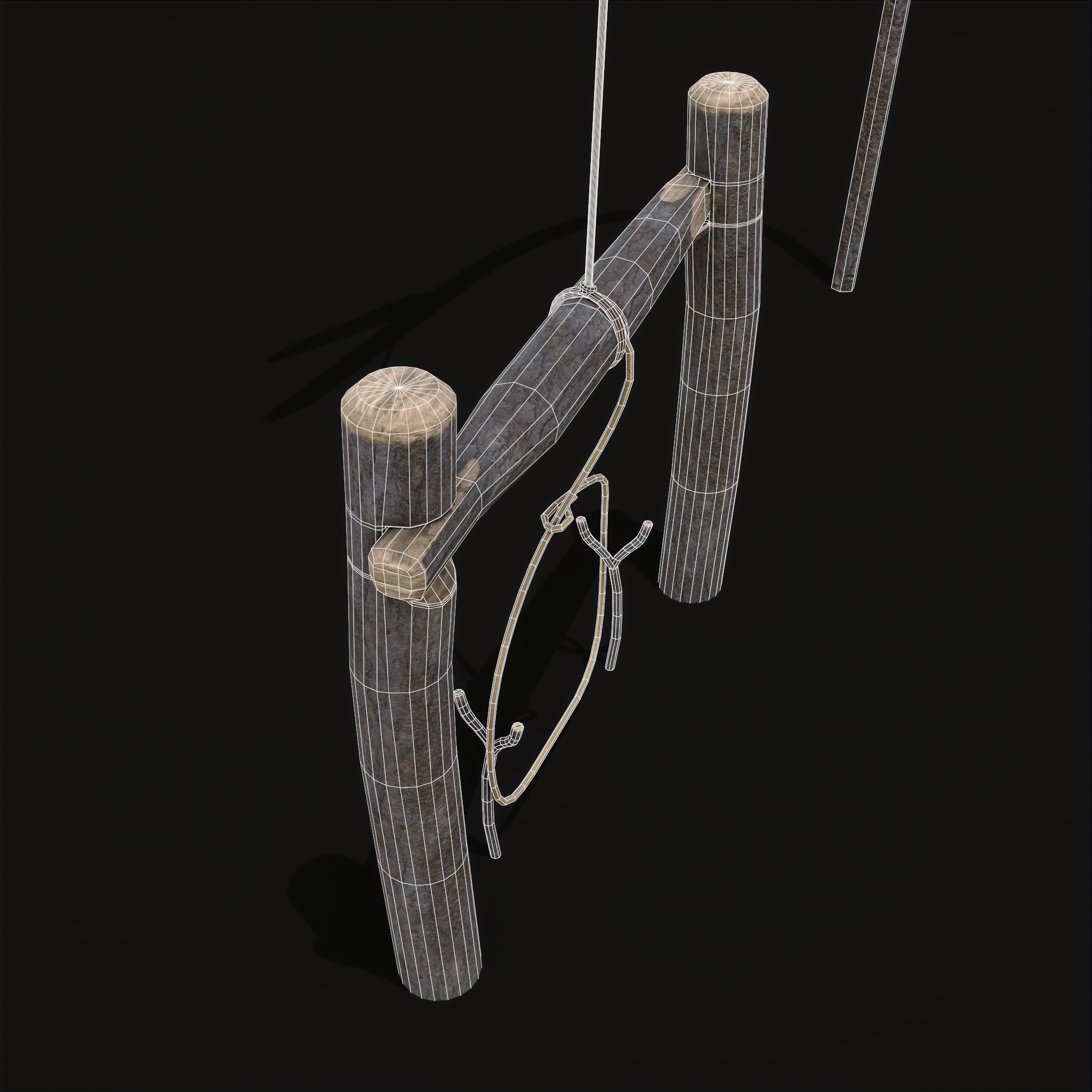 Primitive Rabbit Spring Snare - 3D Model by Get Dead Entertainment