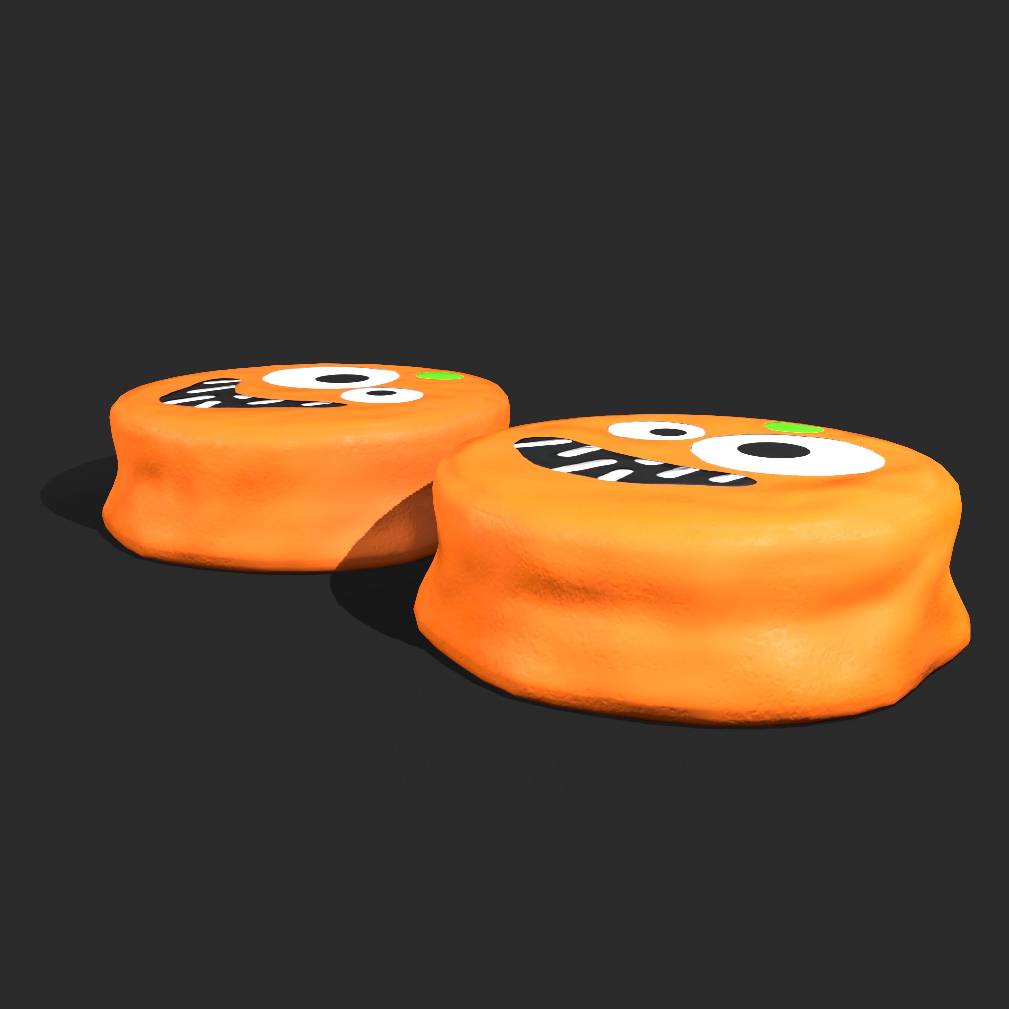 Pumpkin Cookies 3D Model by Get Dead Entertainment