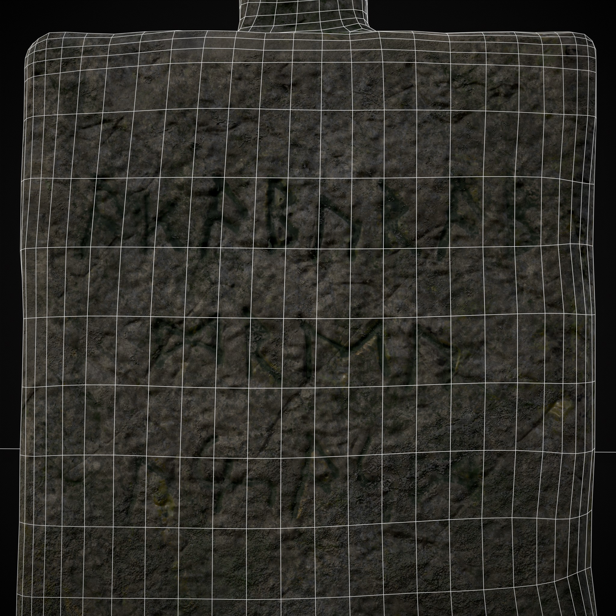 Raised Cross Head Stone - 3D Model by Get Dead Entertainment